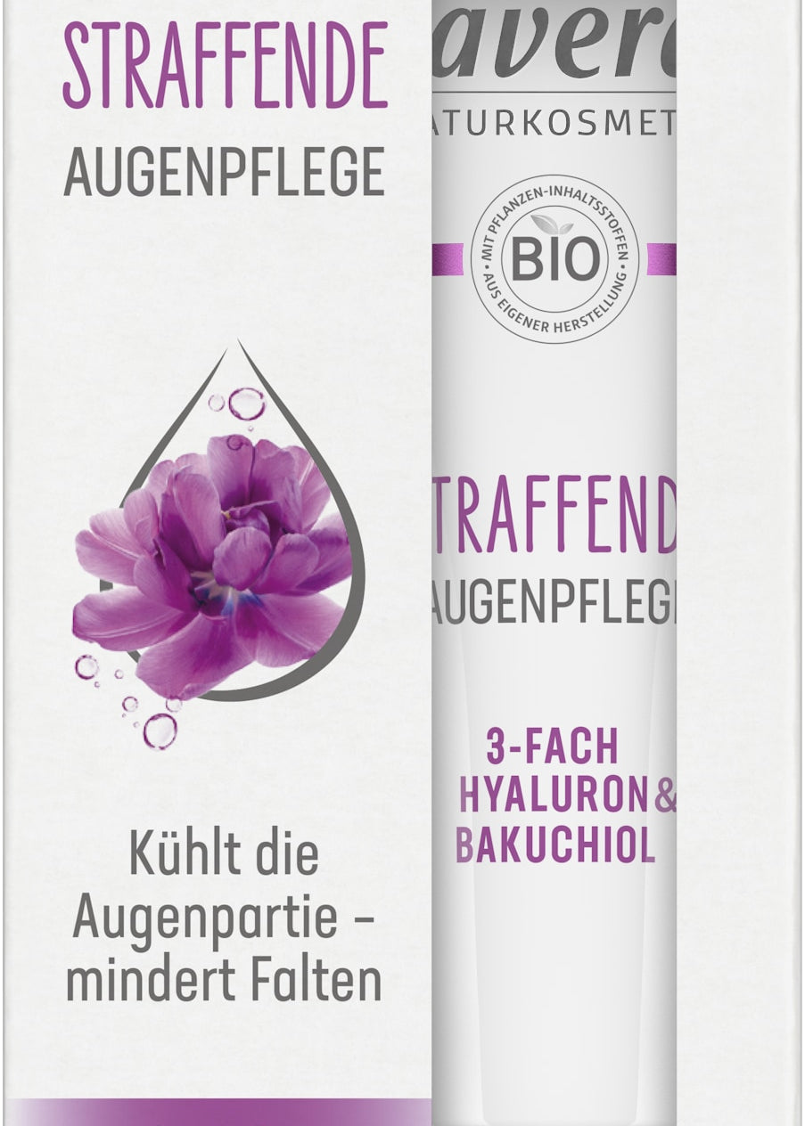 Straffende Augenpflege