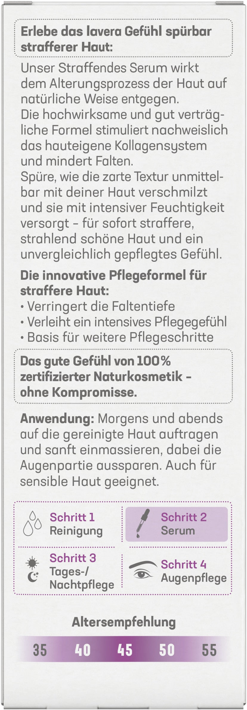 Straffendes Serum