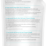 Nachfüllbeutel basis sensitive Pflegedusche 2in1