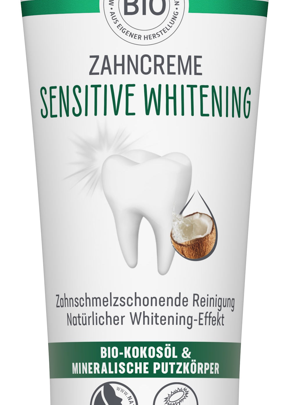 Zahncreme Sensitive Whitening