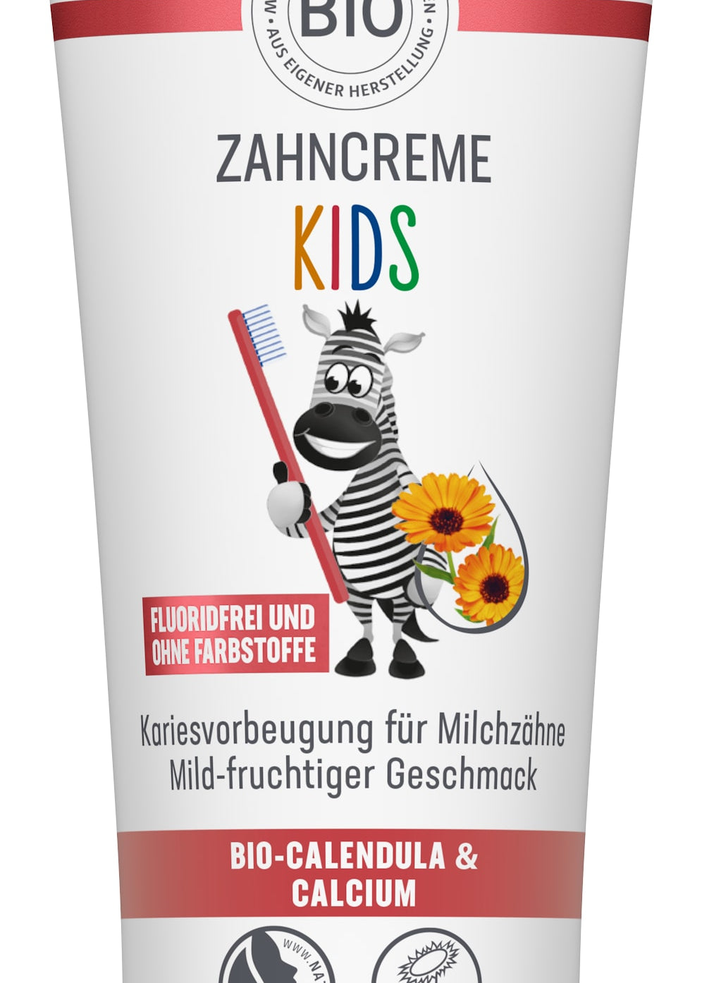 Zahncreme Kids Fluoridfrei