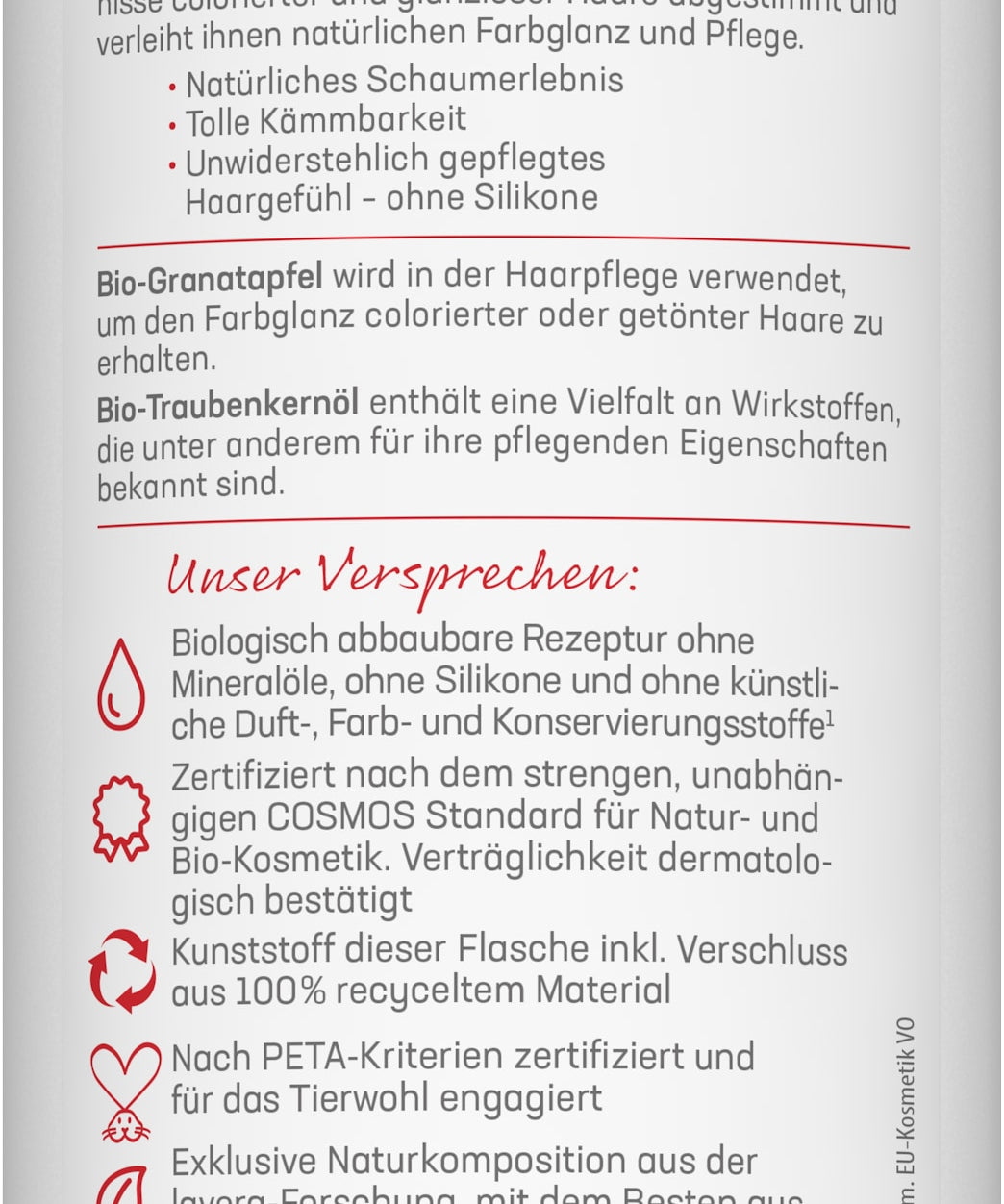 Pflegeshampoo Farbglanz & Pflege