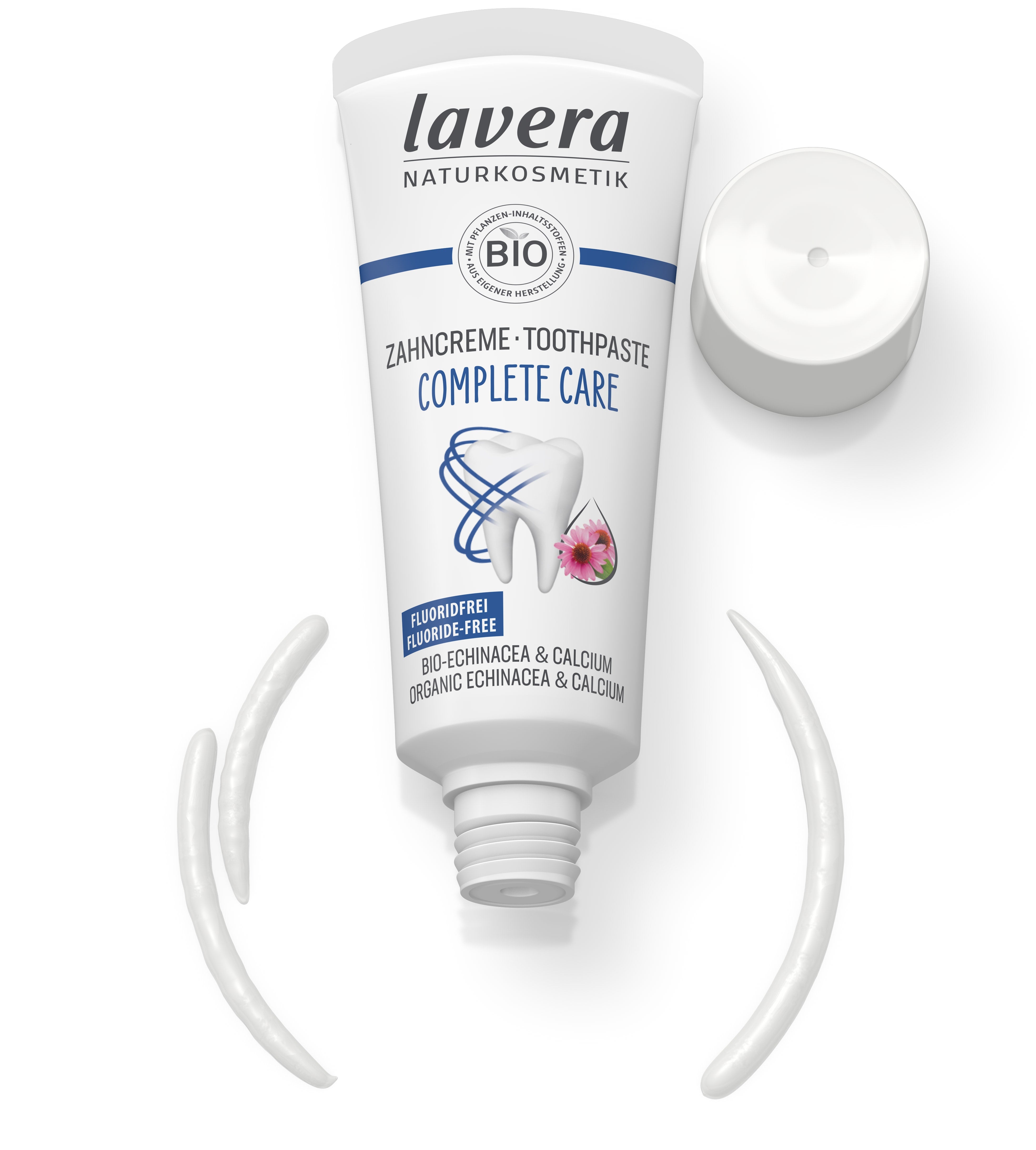 Reisegröße Zahncreme Complete Care Fluoridfrei