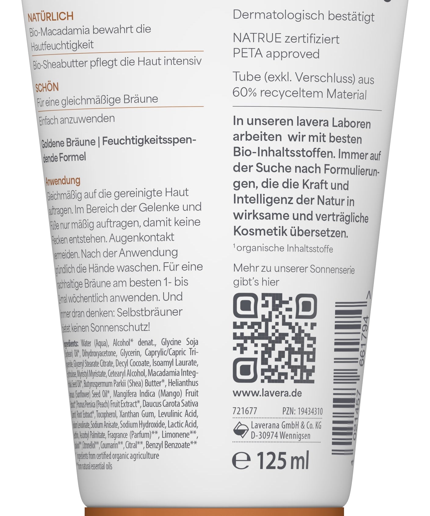 Lotion samoopalająca