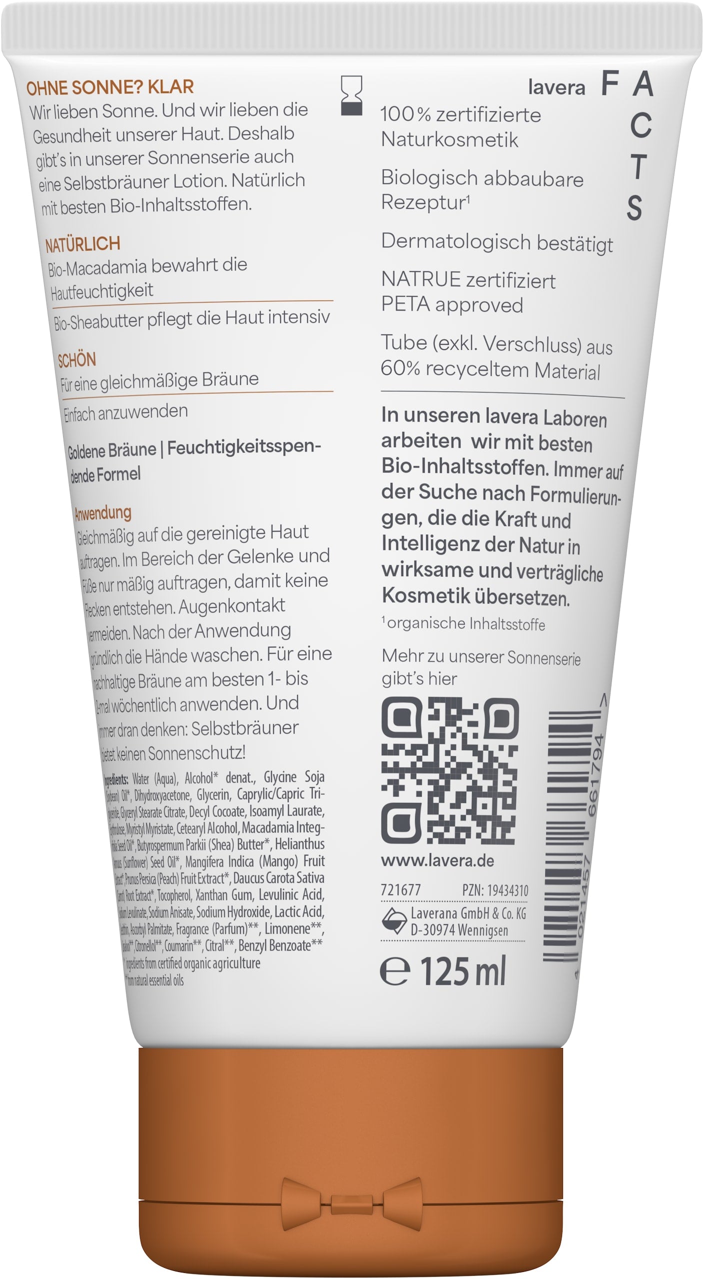 Lotion samoopalająca