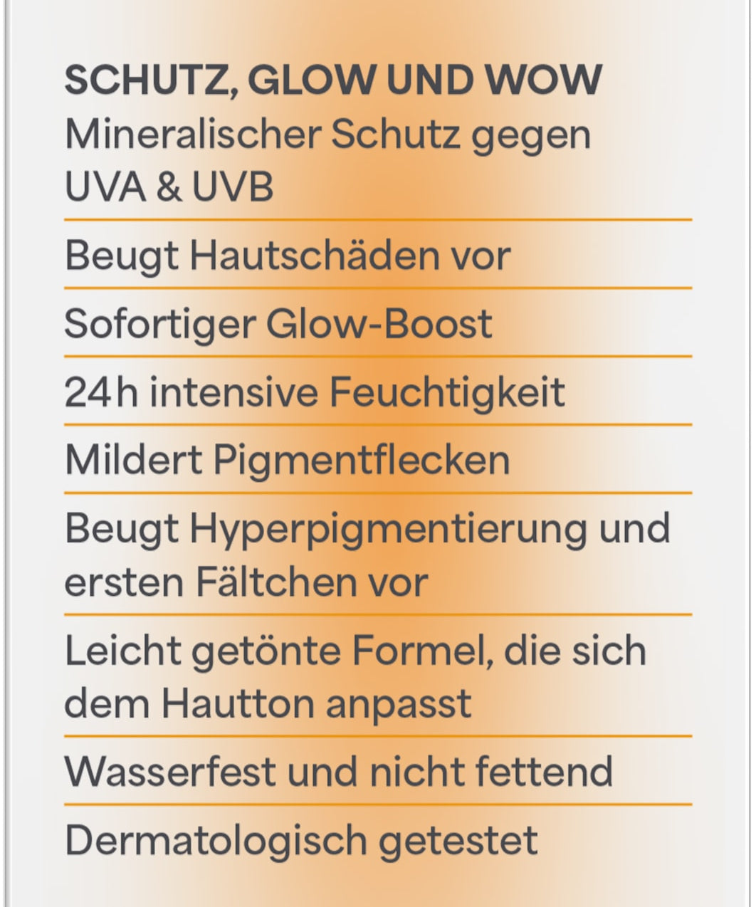 Glow by Nature Anti-UV fluid SPF 50