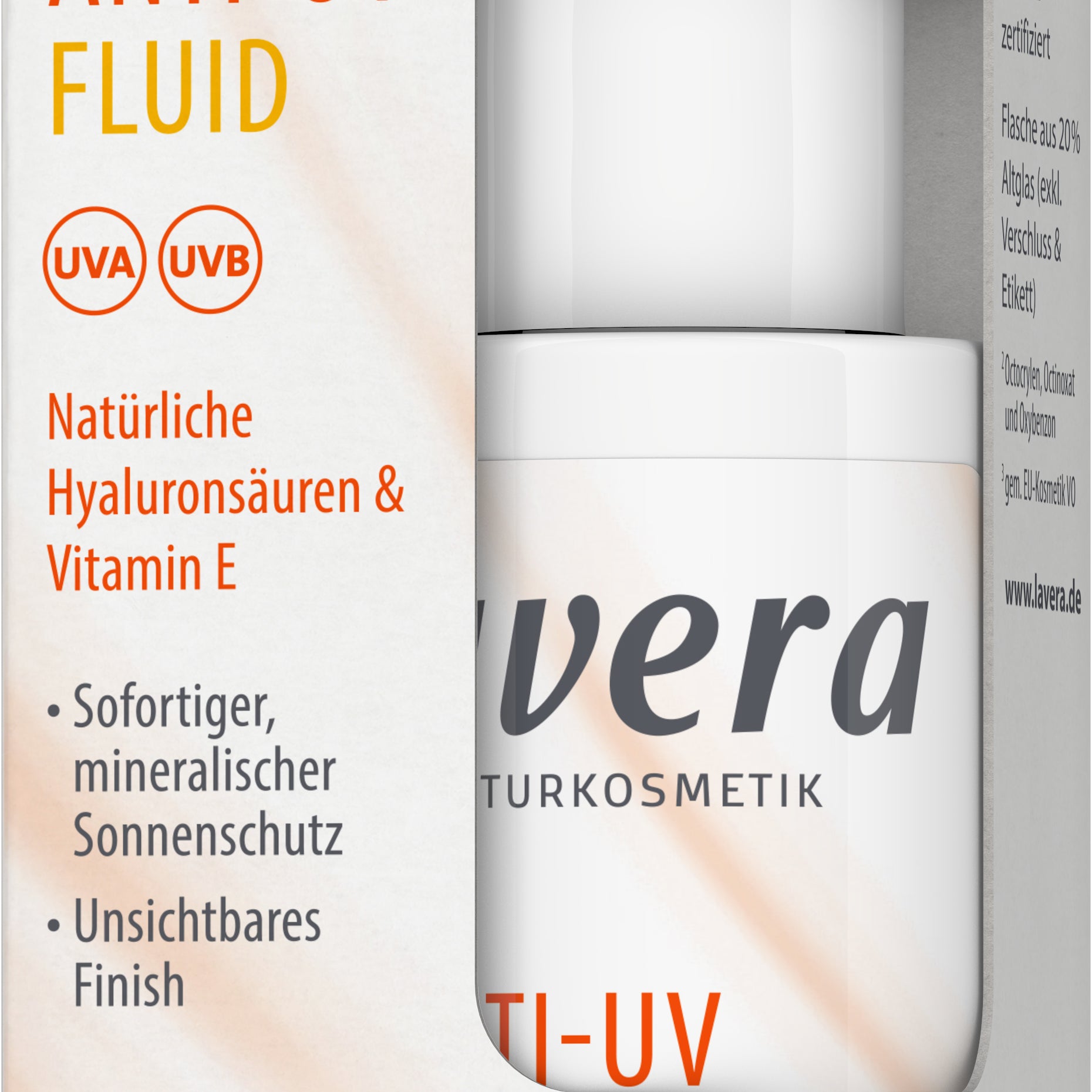 lavera Fluid przeciwsłoneczny Anti-UV SPF 30