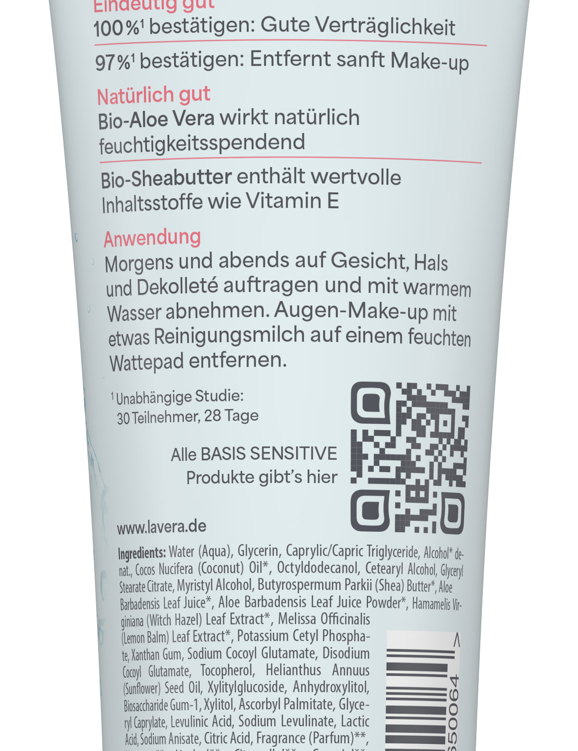 lavera basis sensitive Reinigungsmilch
