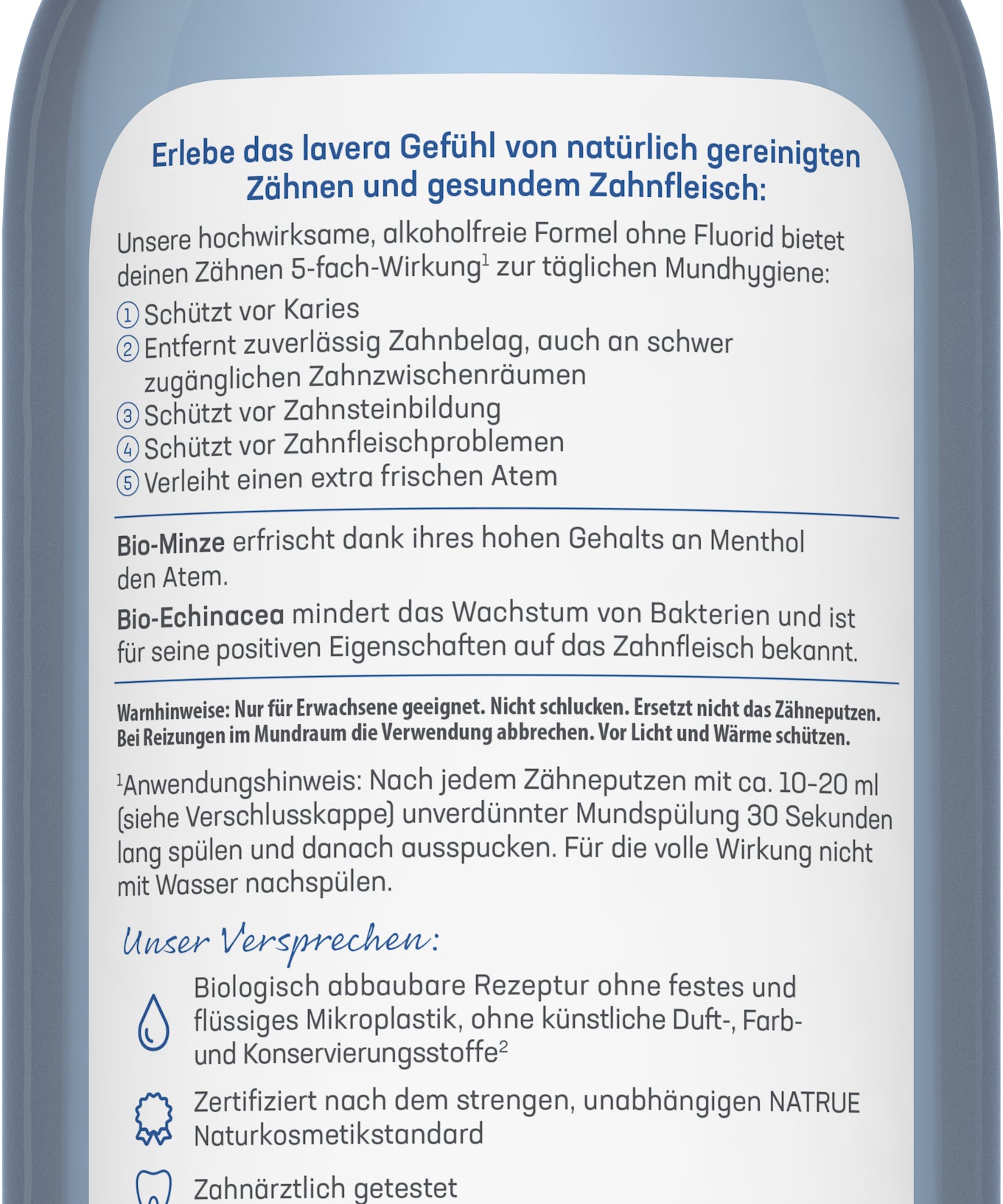 lavera Mundspülung Complete Care fluoridfrei