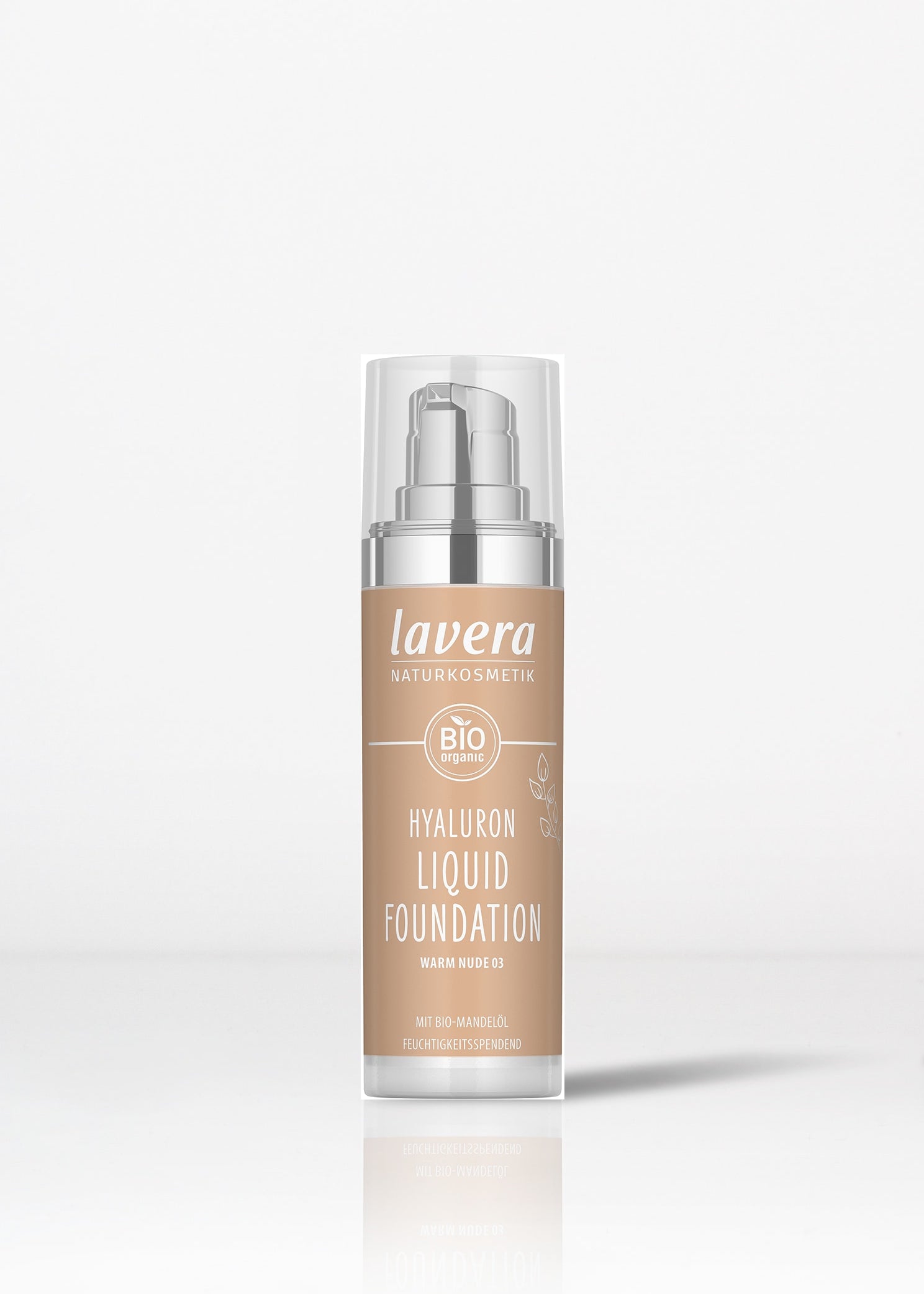 Hyaluron Liquid Foundation -Warm Nude 03-