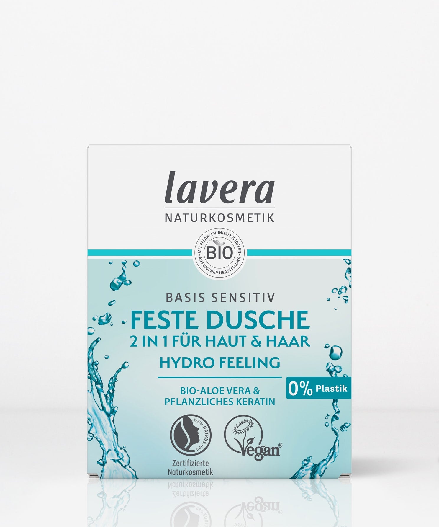 lavera – stała kostka do mycia 2 w 1 basis sensitive Hydro Feeling