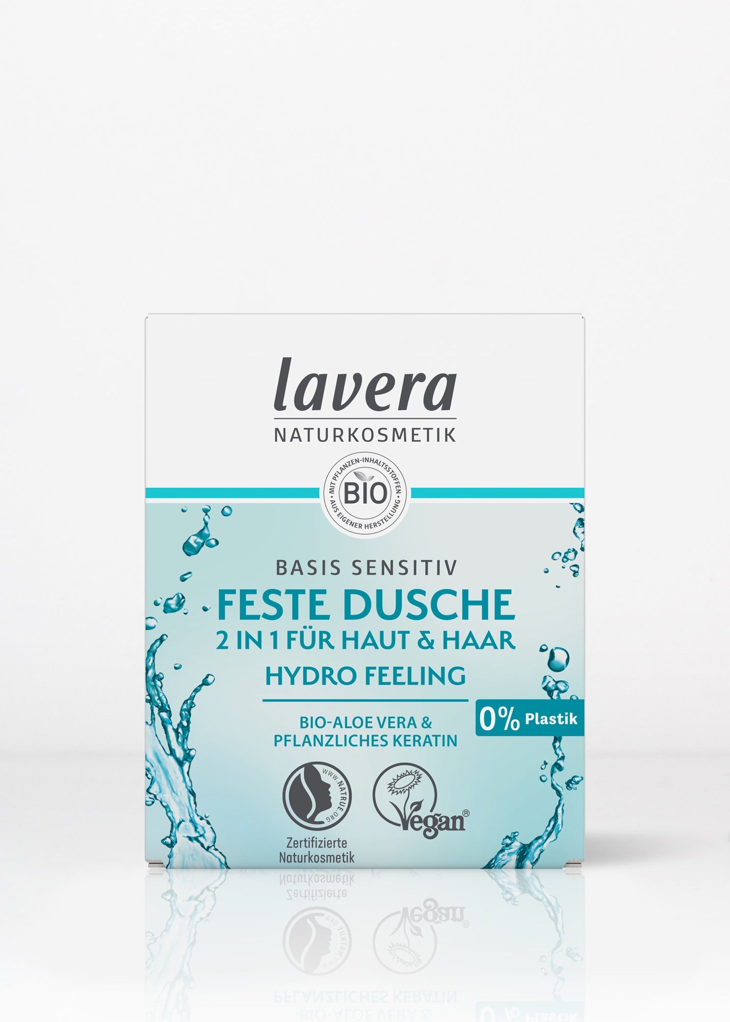 lavera - Feste Dusche 2 in 1 basis sensitive Hydro Feeling
