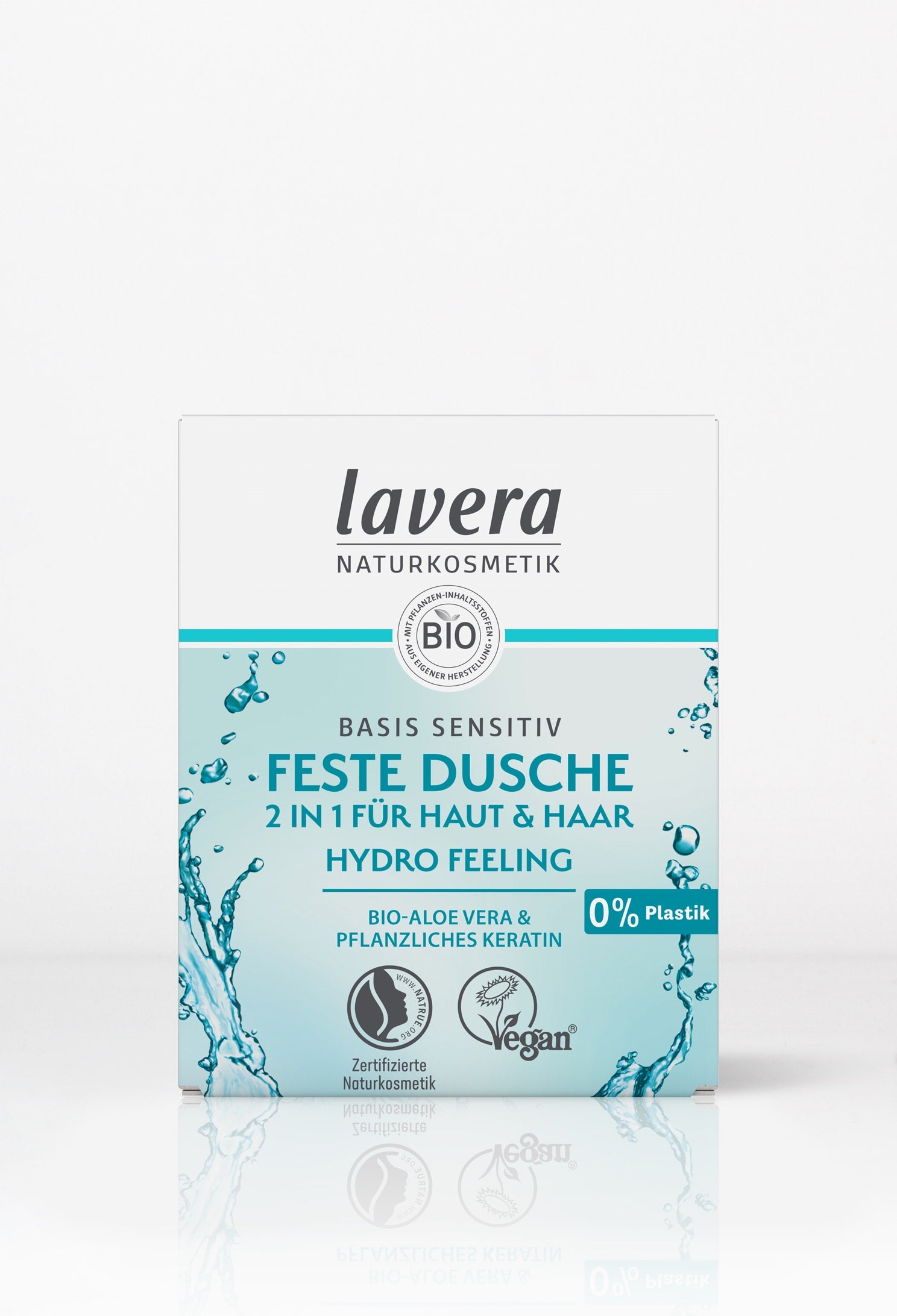 lavera - Feste Dusche 2 in 1 basis sensitive Hydro Feeling
