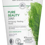 Pure Beauty 3in1 Reinigung Peeling Maske