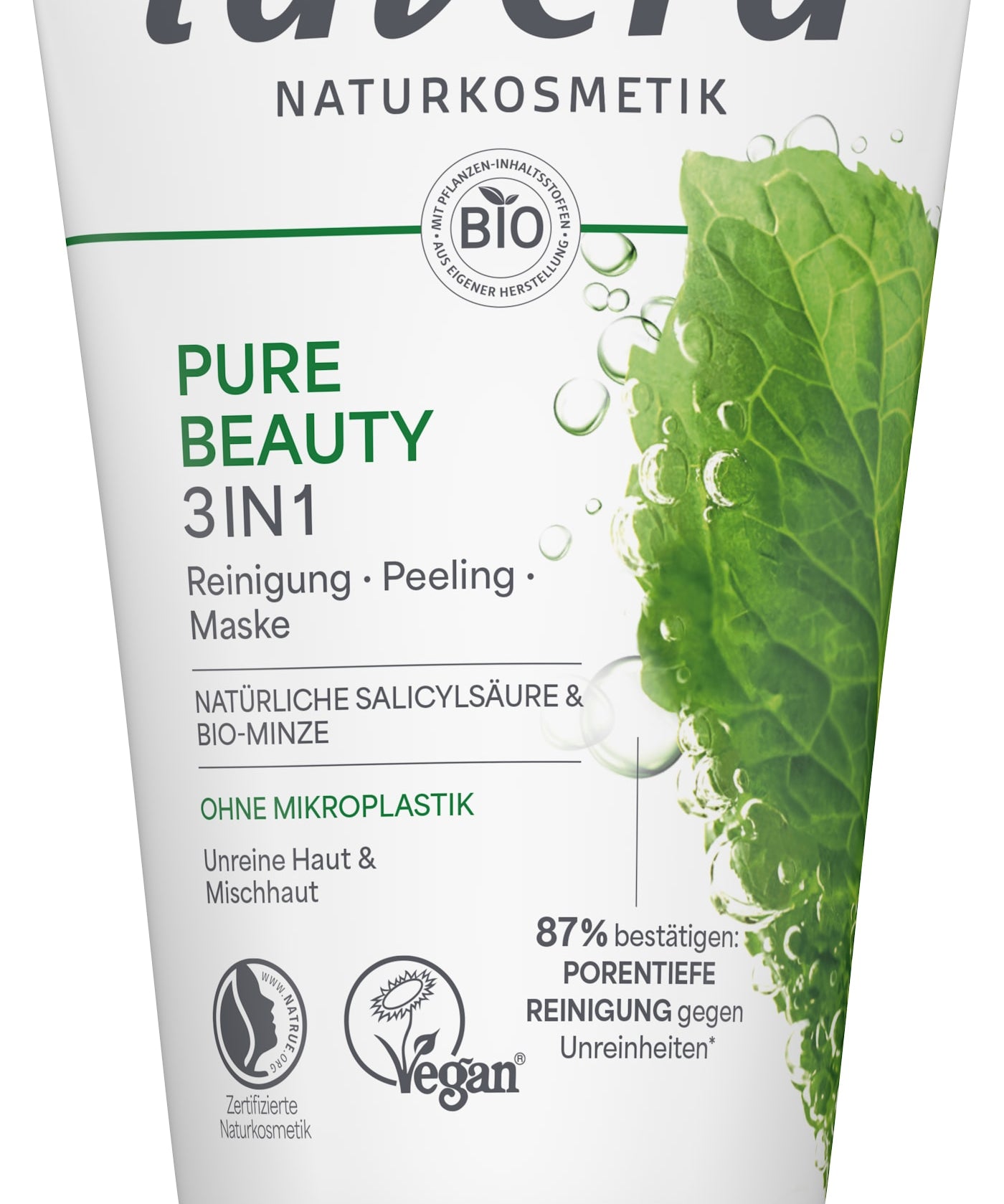 Pure Beauty 3in1 Reinigung Peeling Maske