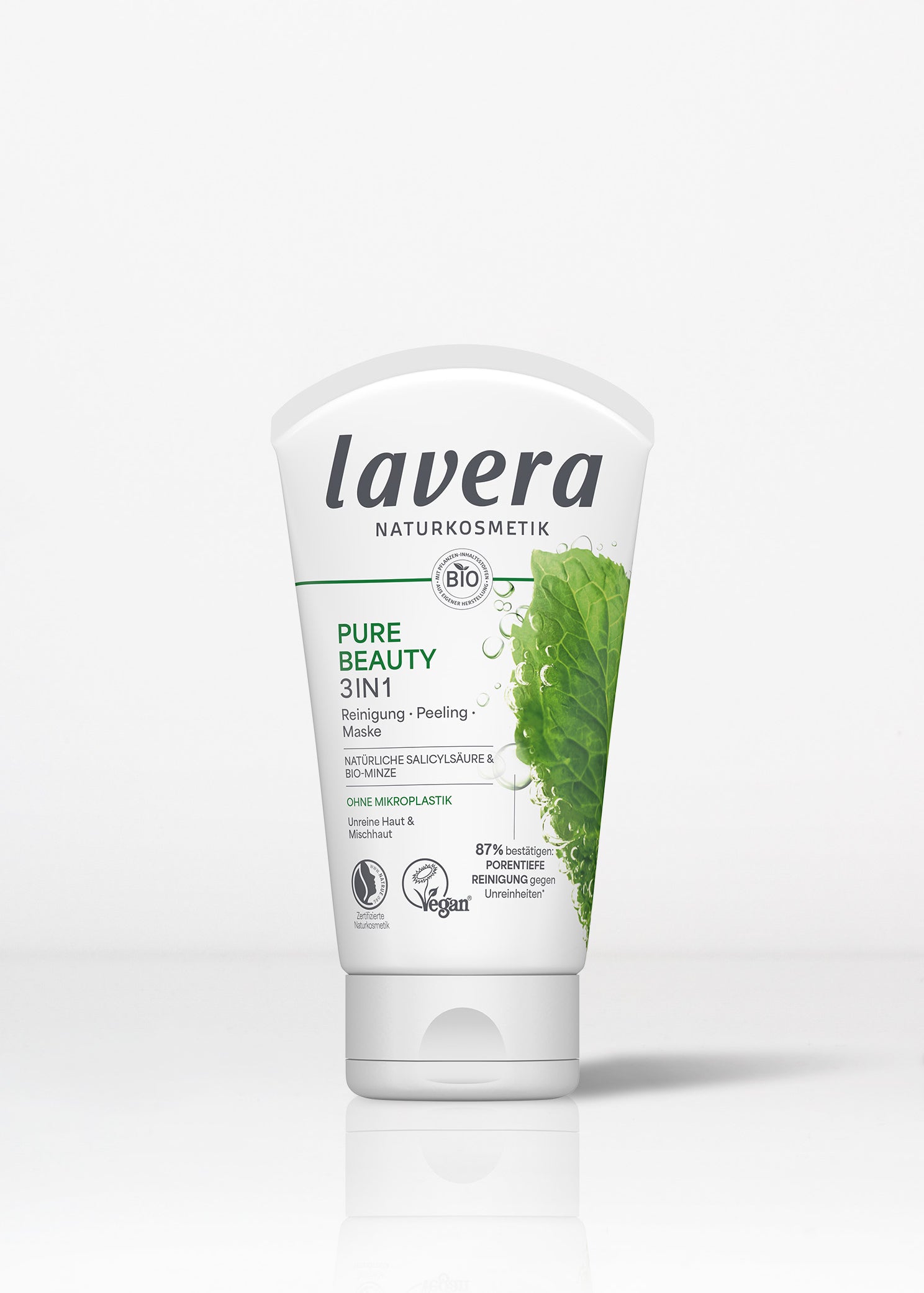 Pure Beauty 3in1 Reinigung Peeling Maske