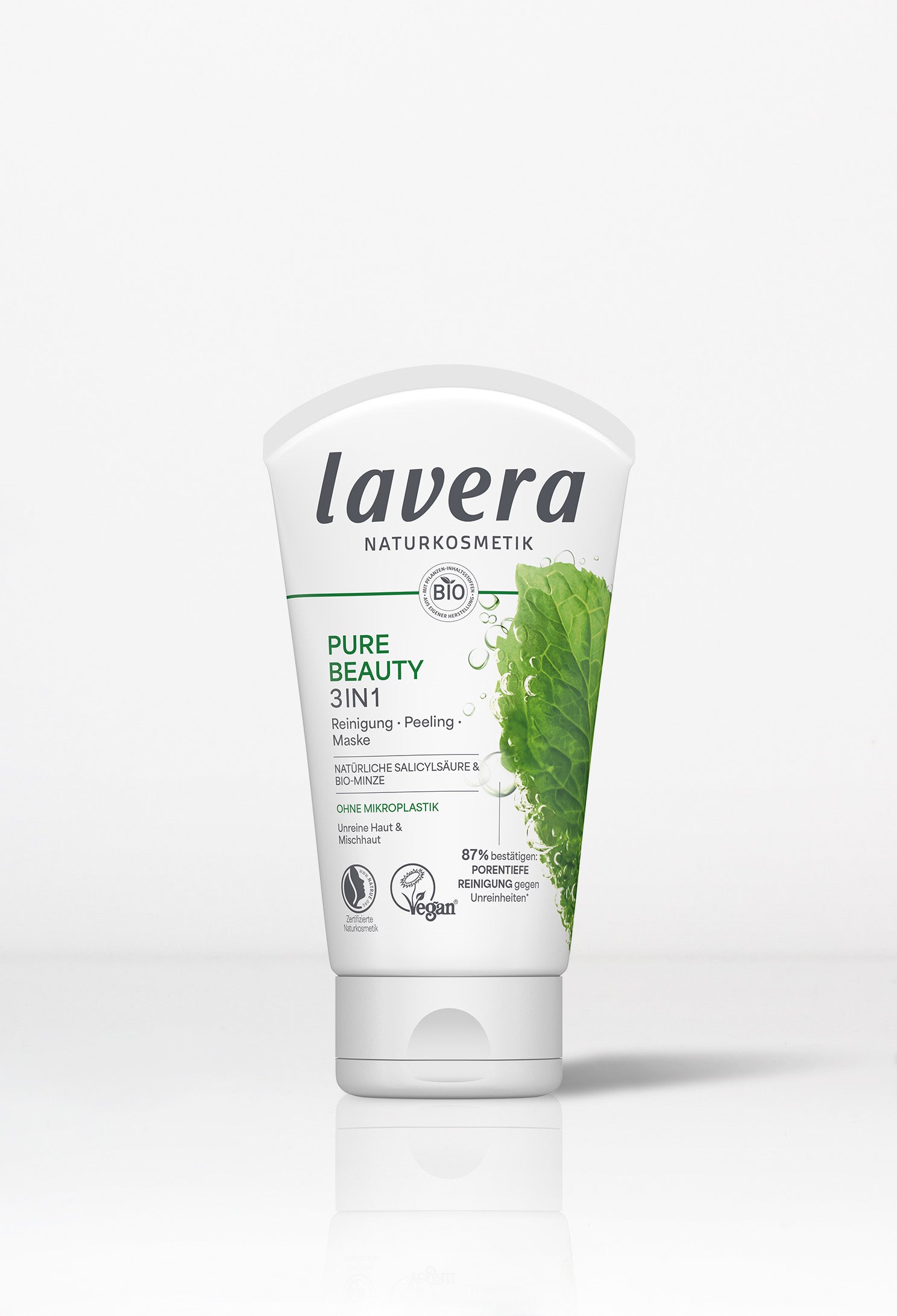 Pure Beauty 3in1 Reinigung Peeling Maske