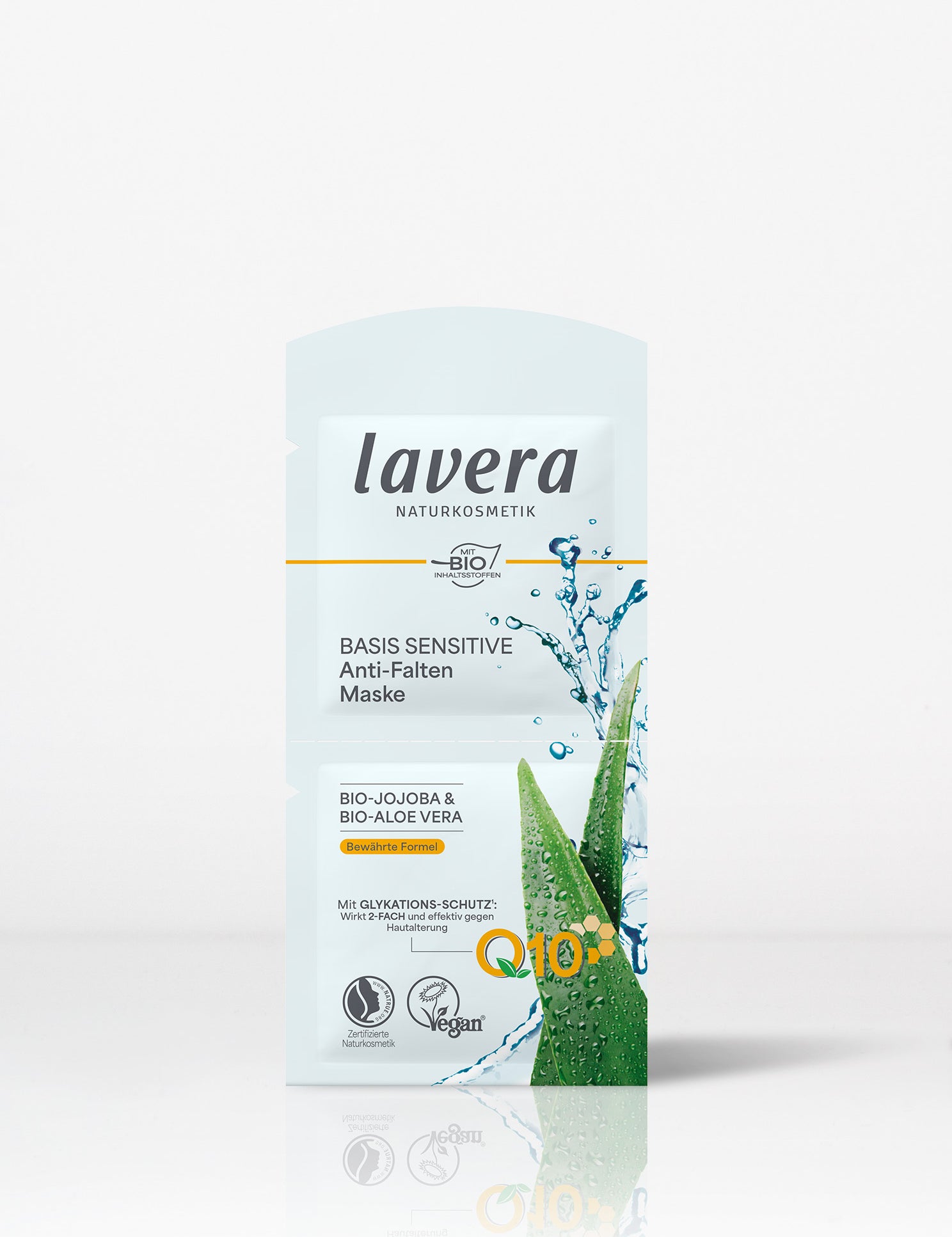 lavera Maseczka przeciwzmarszczkowa Q10 basis sensitive
