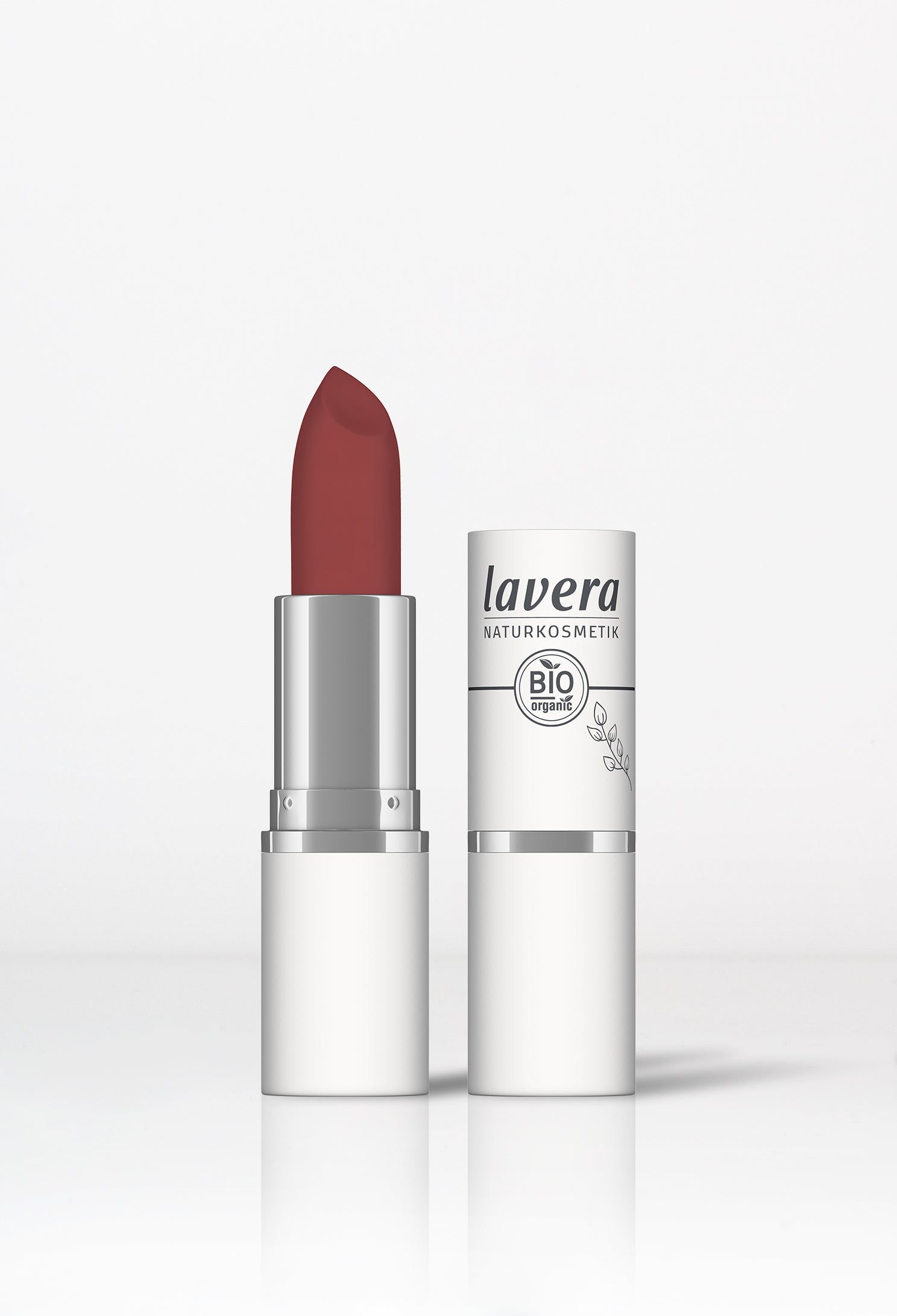 lavera Velvet Matt Lipstick -Vivid Red 04-