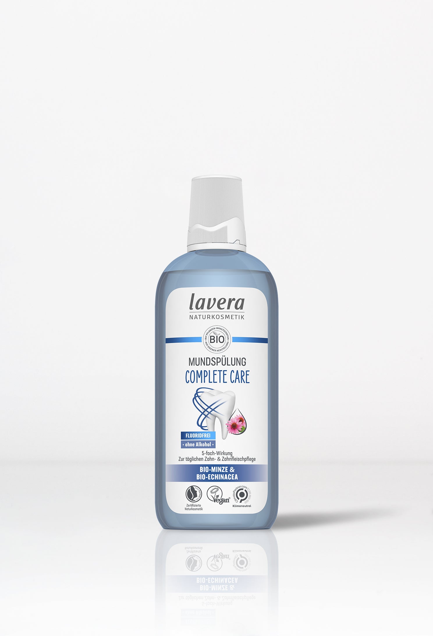 lavera Płyn do płukania jamy ustnej Complete Care bez fluoru