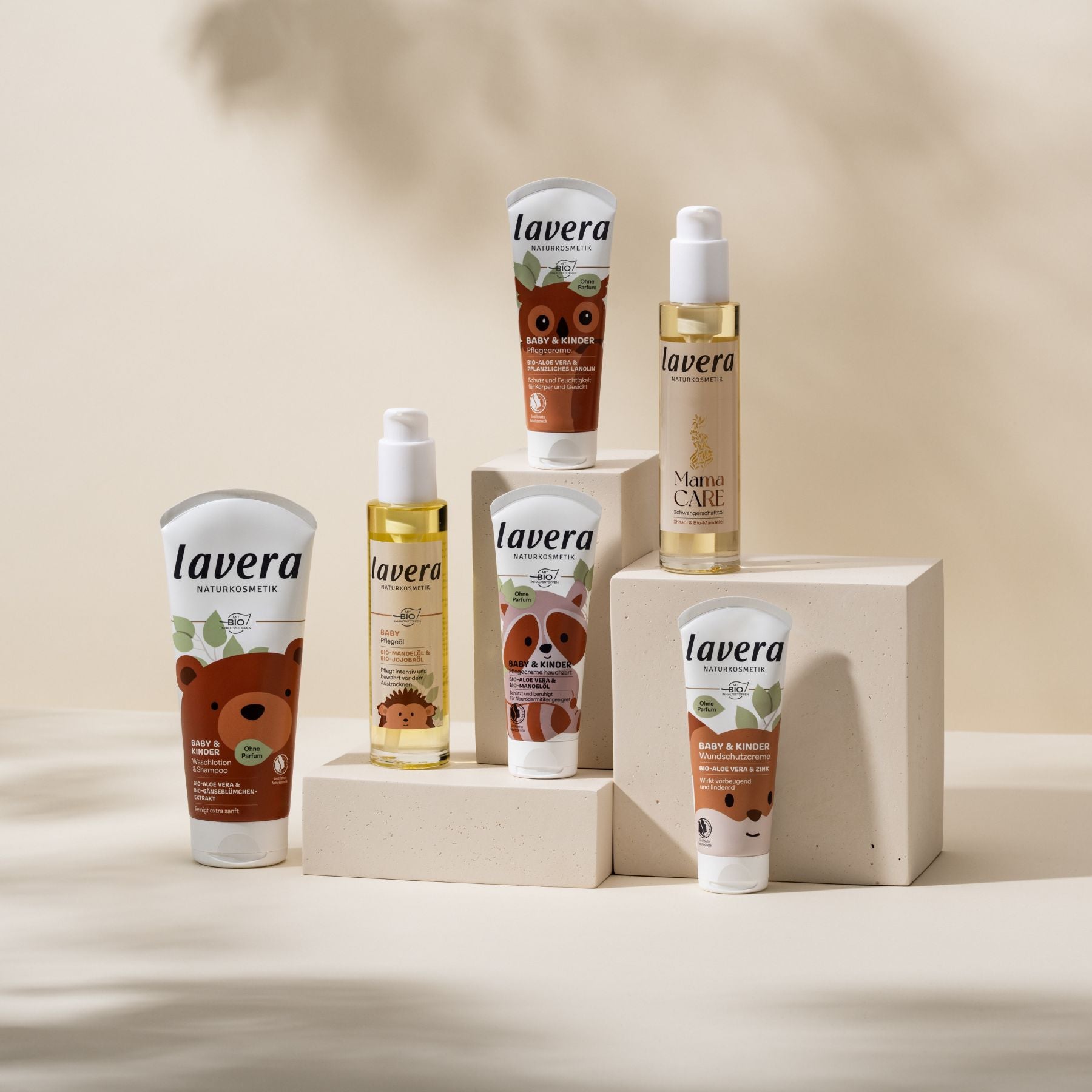 lavera Mama Care Set und Baby & Kind Set