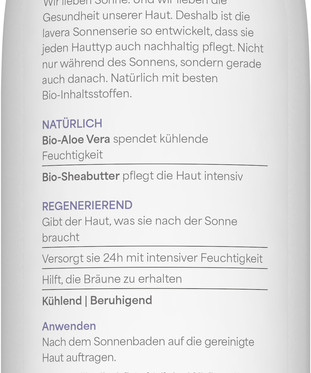 lavera After Sun Lotion