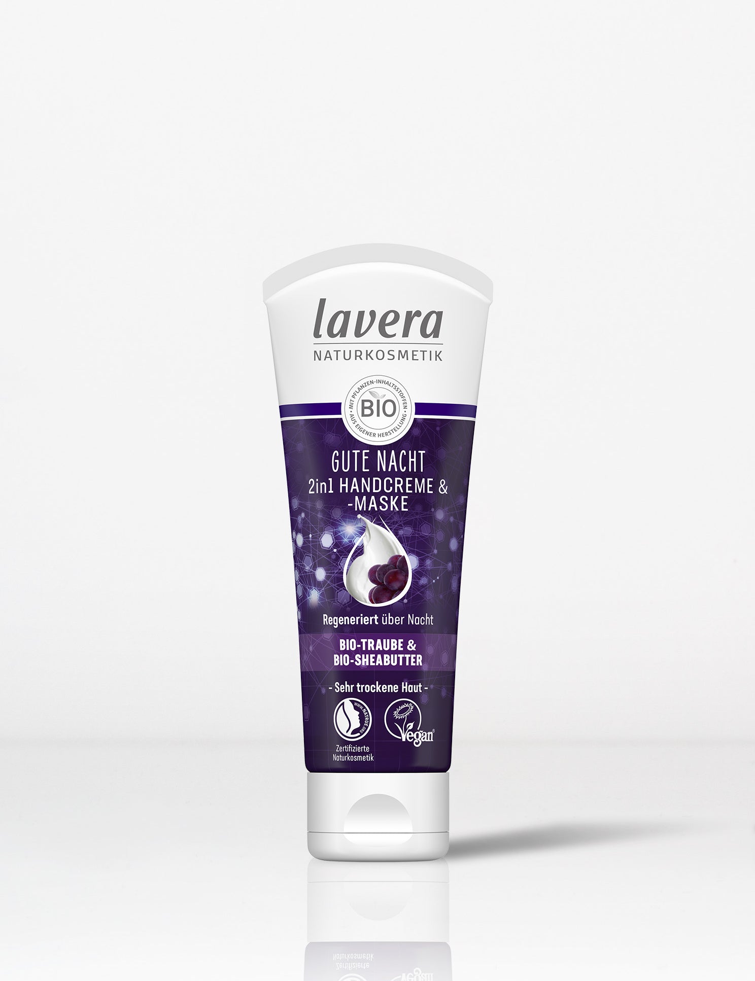 lavera Gute Nacht 2in1 Handcreme & -maske