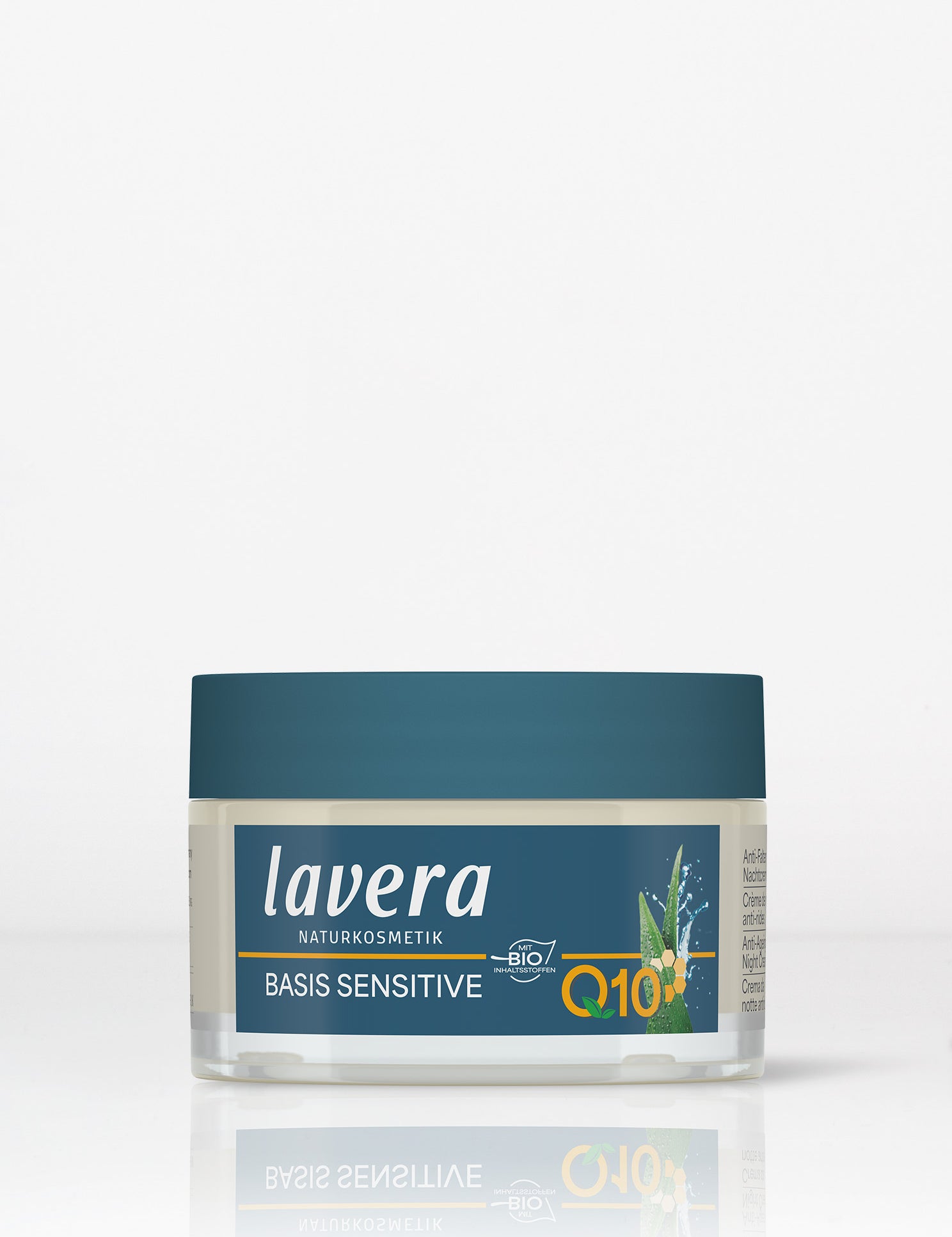 lavera basis sensitive Anti-Falten Nachtcreme Q10