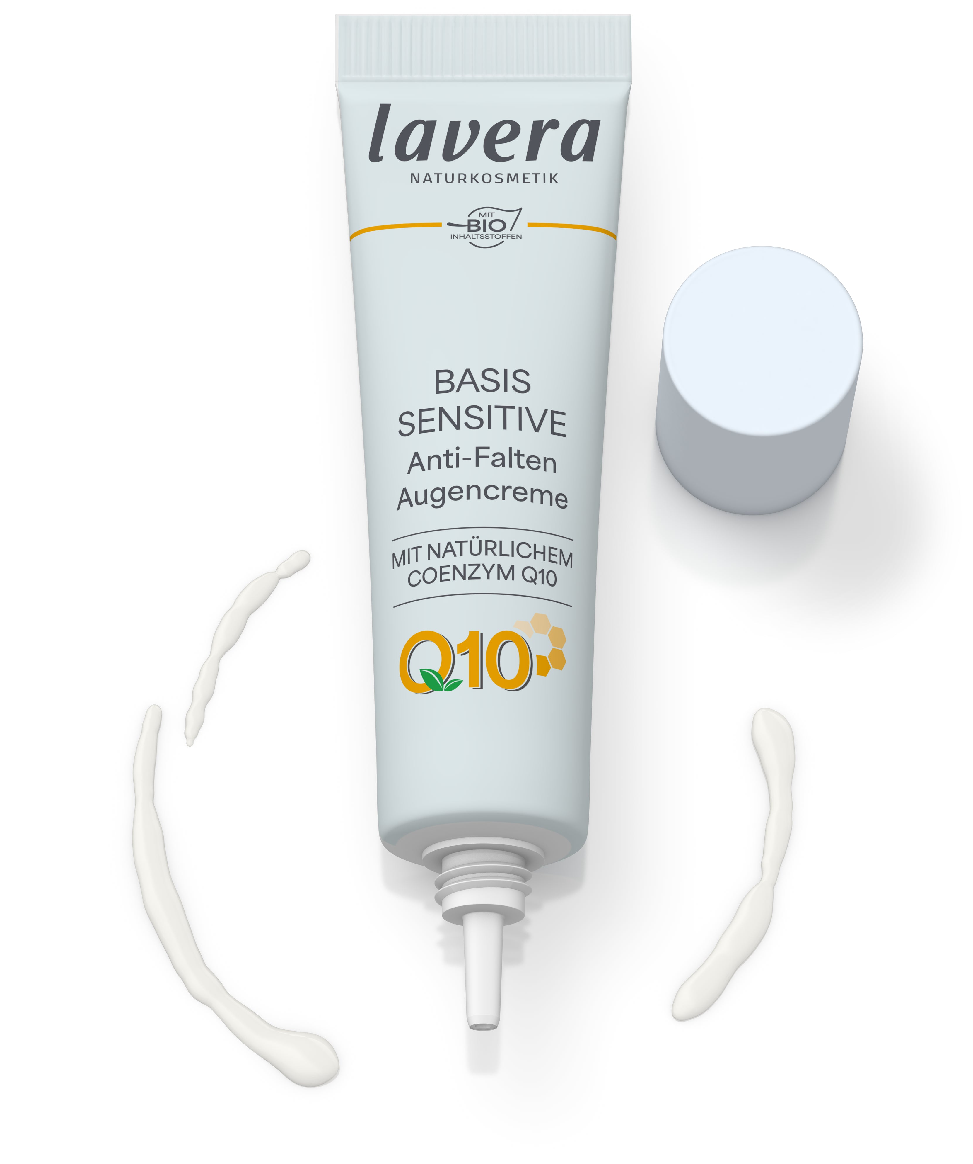 lavera Krem przeciwzmarszczkowy pod oczy Q10 basis sensitive