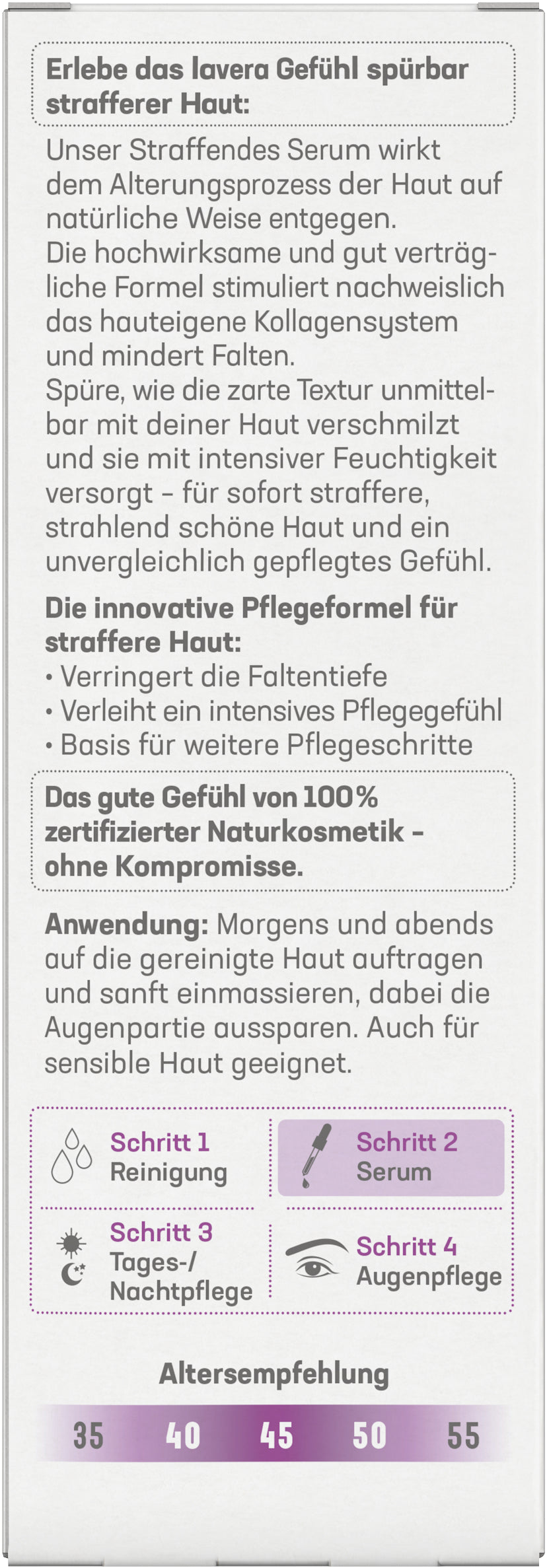 lavera Straffendes Serum