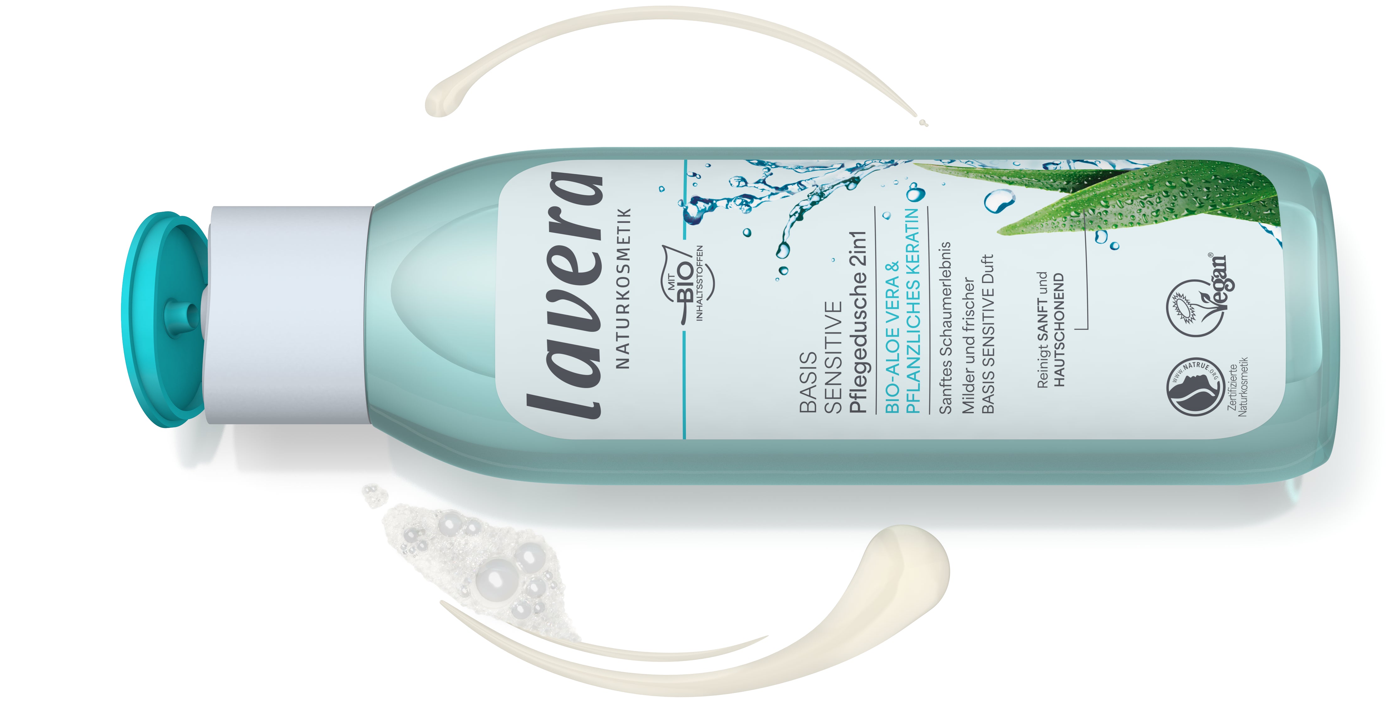 lavera Żel pod prysznic basis sensitive 2w1