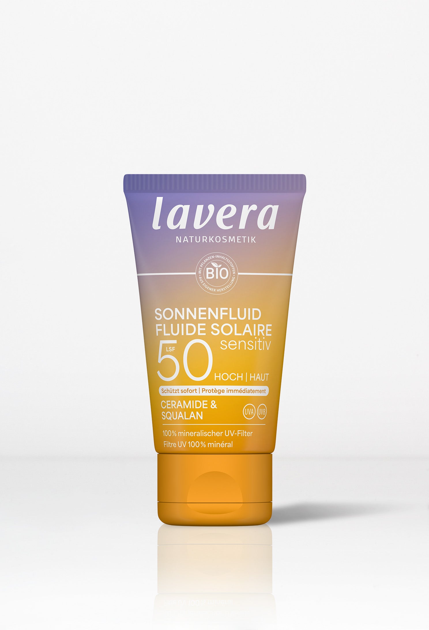 lavera Fluid przeciwsłoneczny Sensitive SPF 50