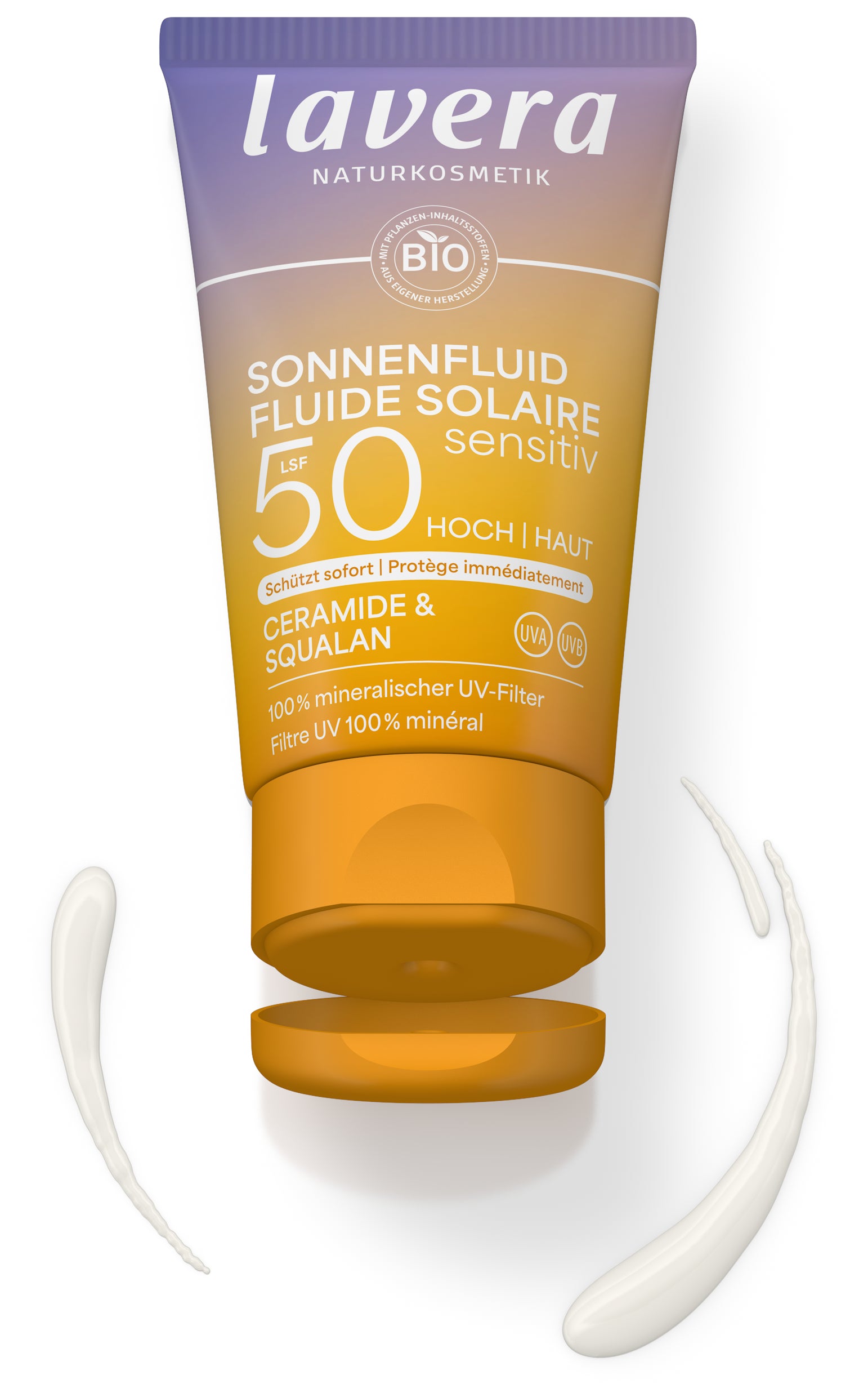 lavera Fluid przeciwsłoneczny Sensitive SPF 50