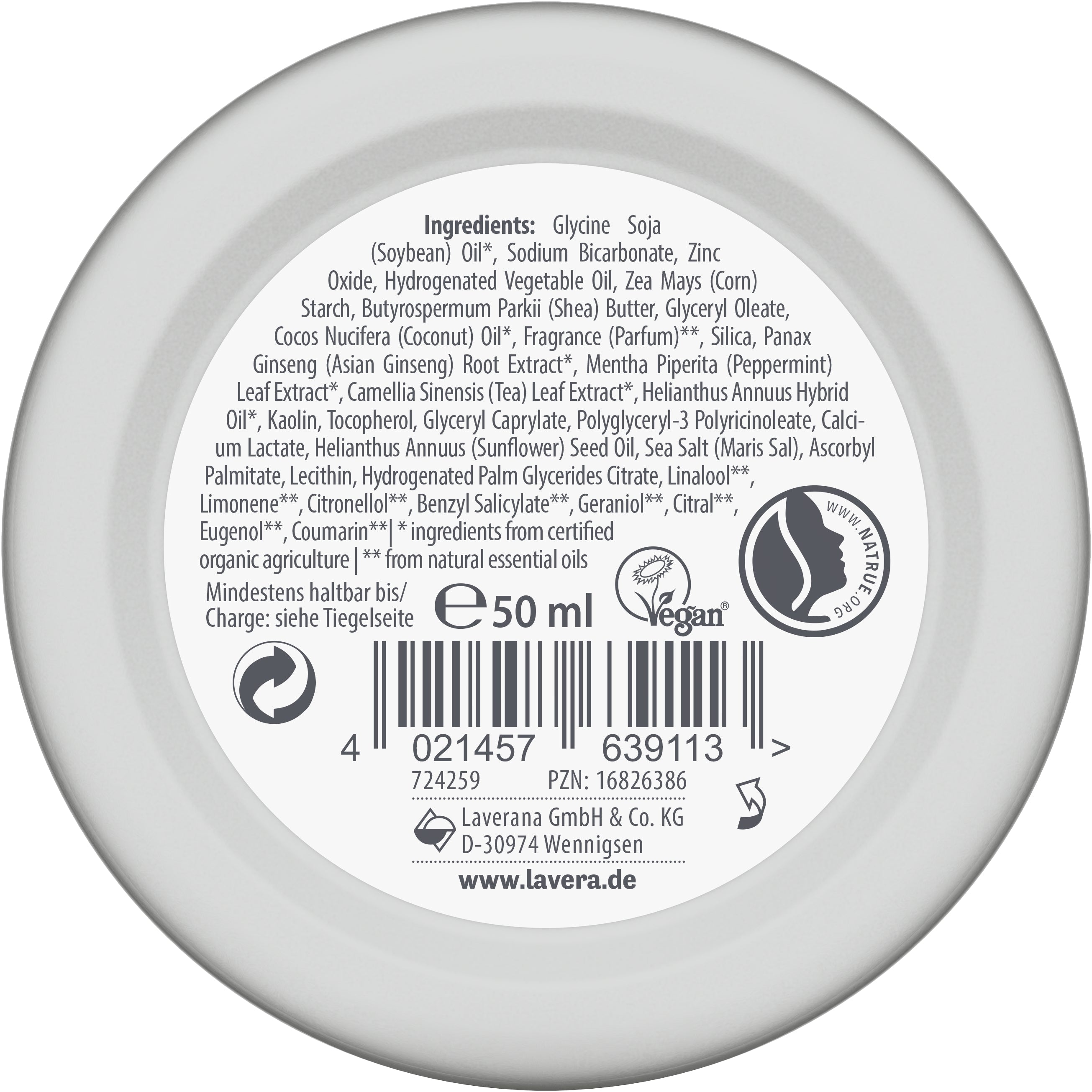lavera Dezodorant w kremie NATURAL & STRONG