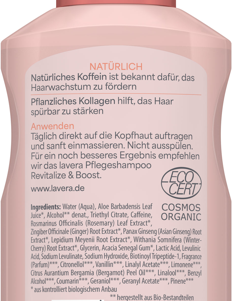 lavera Tonik do skóry głowy Revitalize & Boost
