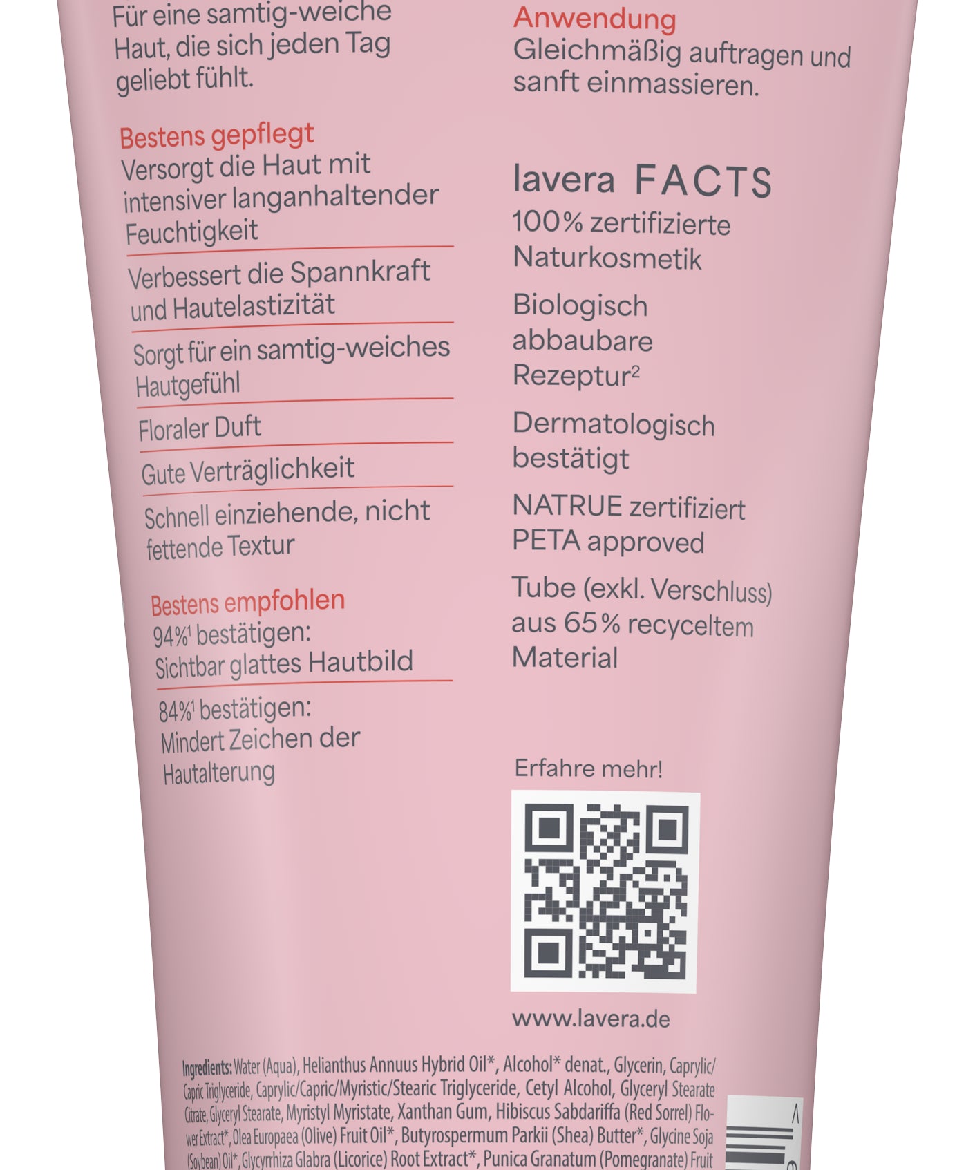 lavera My Age Body Milk