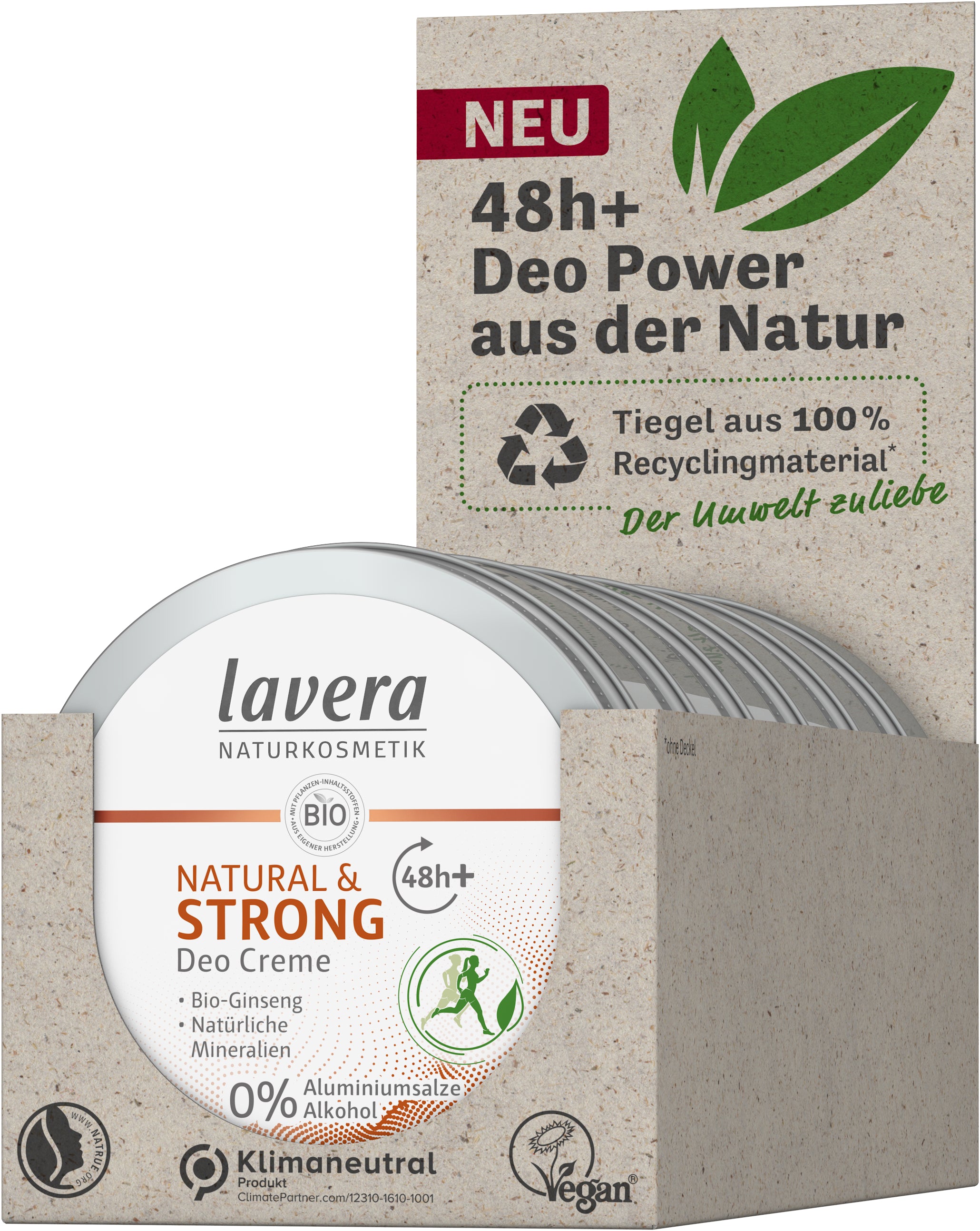 lavera Deo Creme NATURAL & STRONG