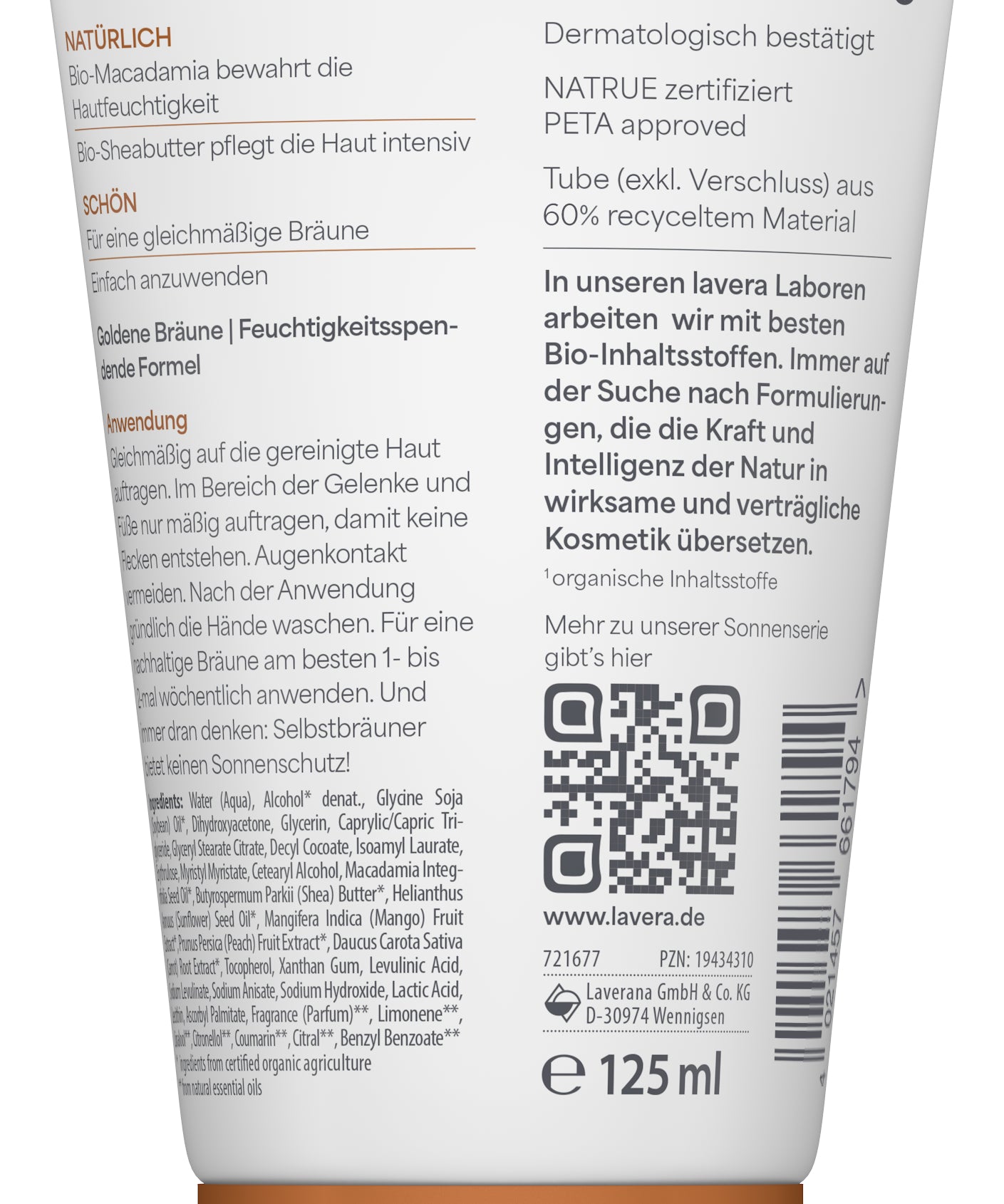 lavera Selbstbräuner Lotion