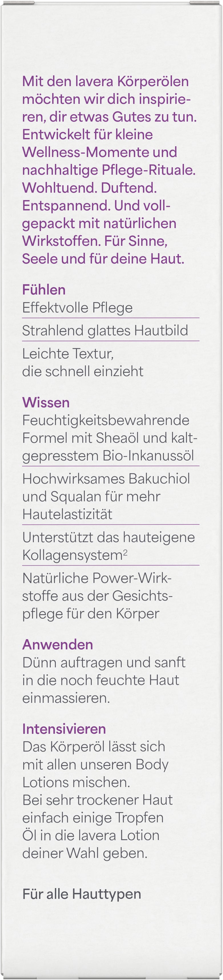 lavera Beauty Körperöl