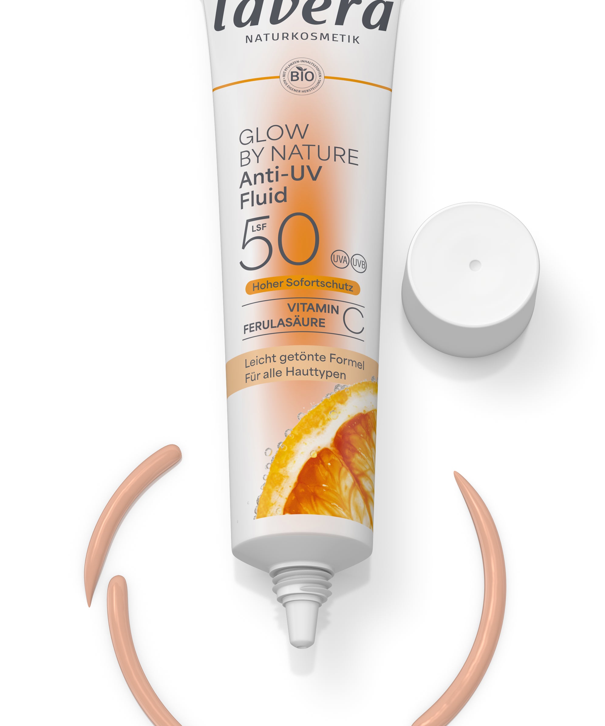 lavera Glow by Nature Anti-UV Fluid LSF 50