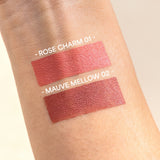 lavera Floral Cream Blush -Mauve Mellow 02- podczas aplikacji
