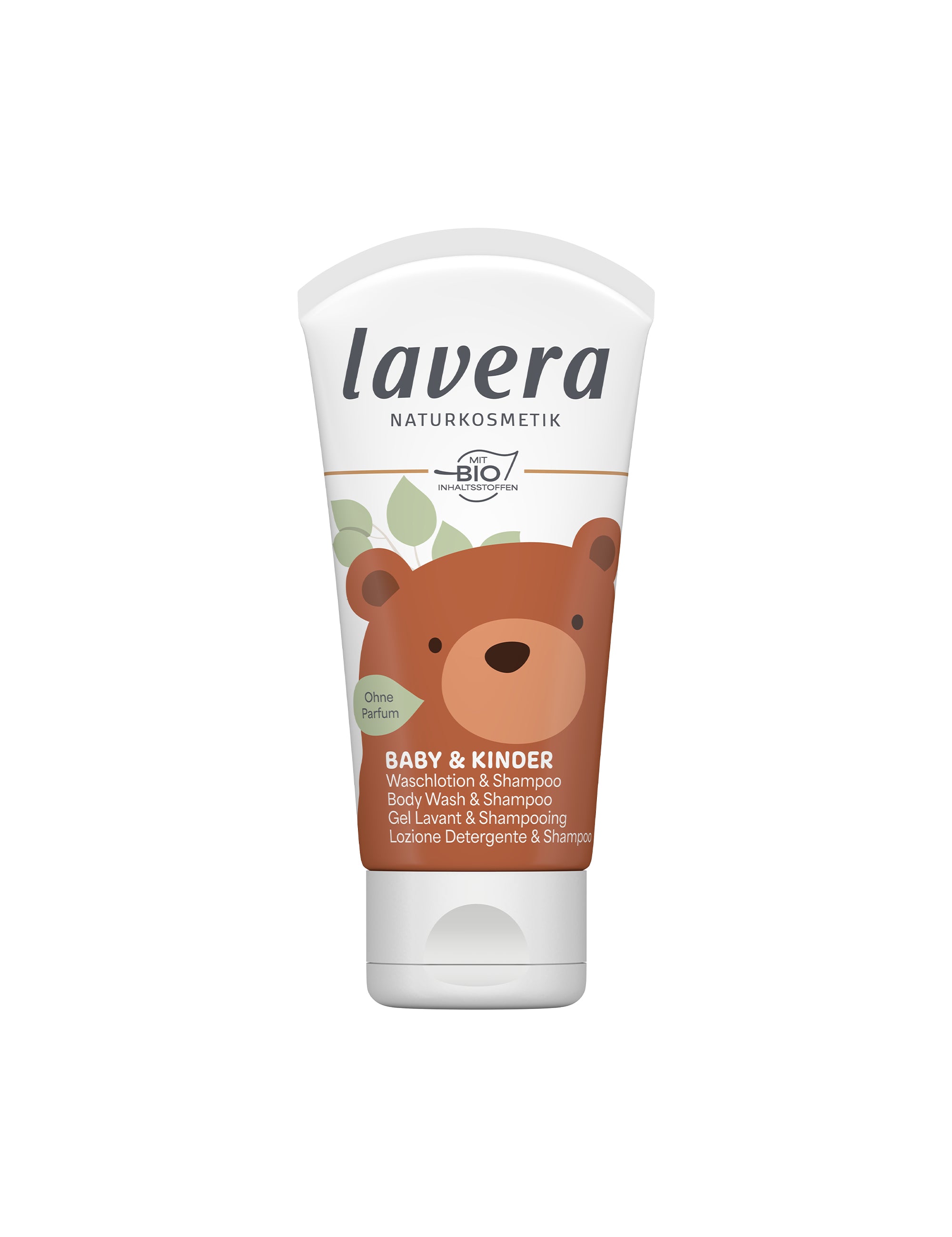lavera Balsam do kąpieli i szampon dla dzieci i niemowląt (rozmiar podróżny)
