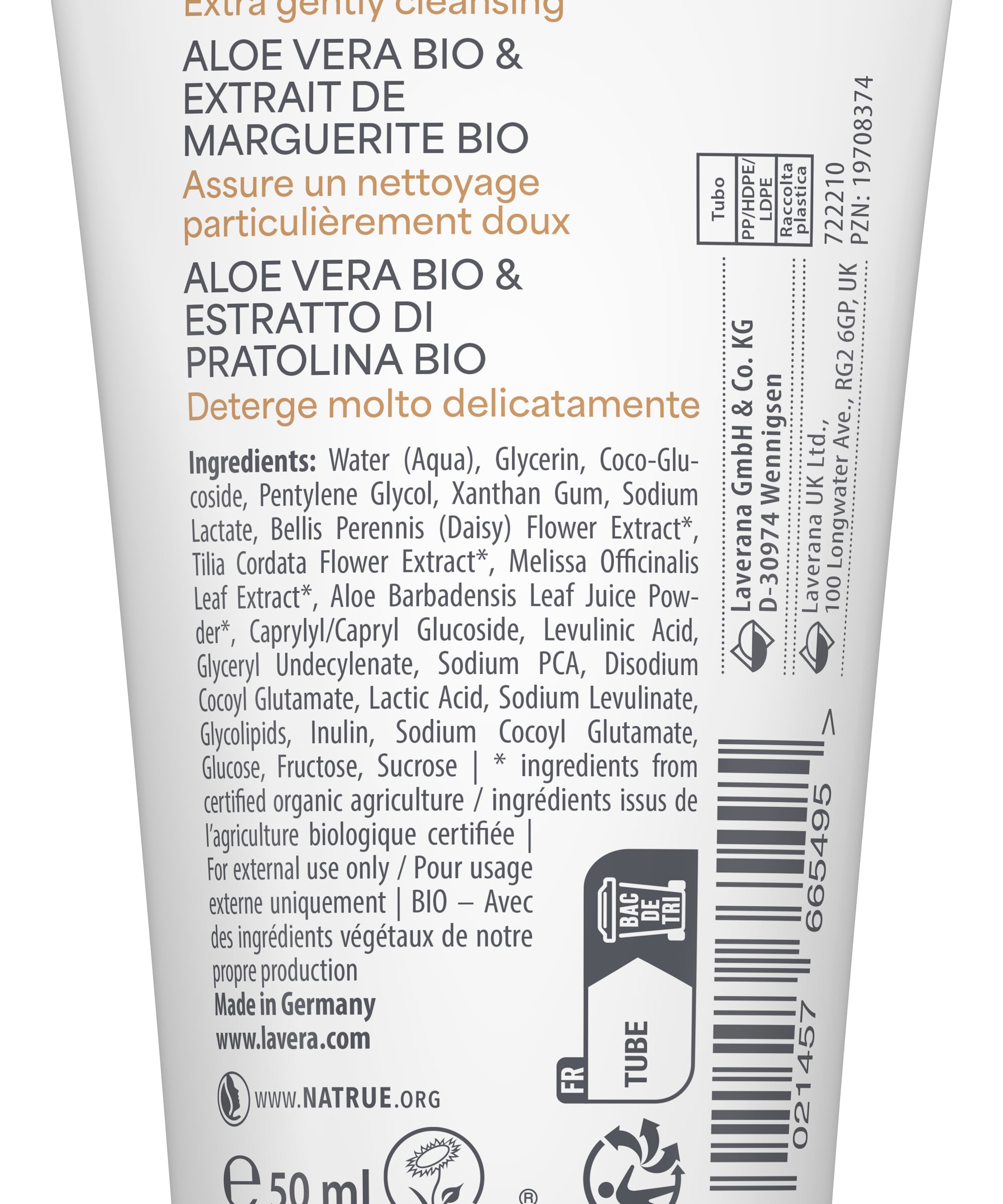 lavera Reisegröße Baby & Kinder Waschlotion & Shampoo