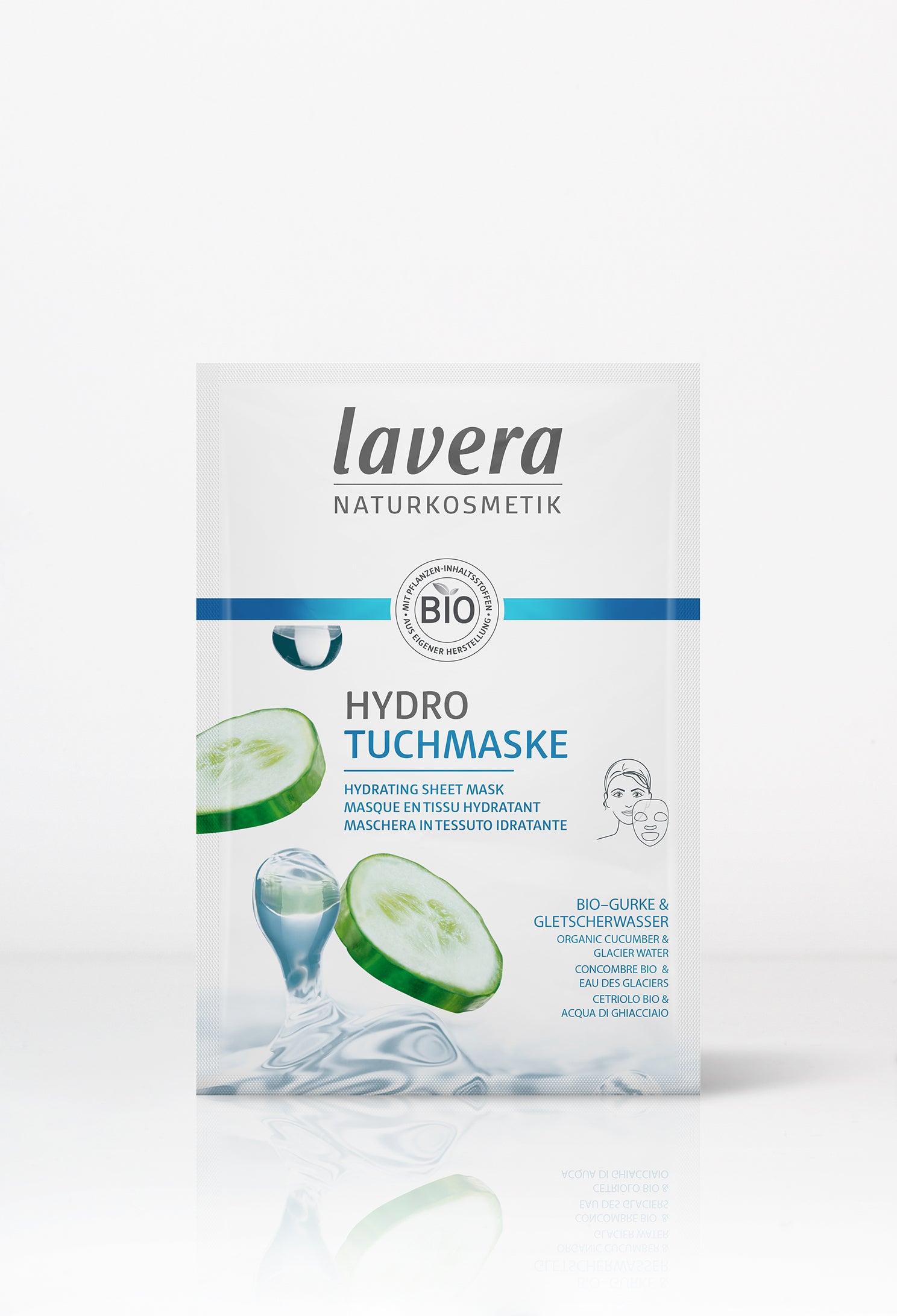 lavera Nawilżająca maseczka w płachcie Hydro