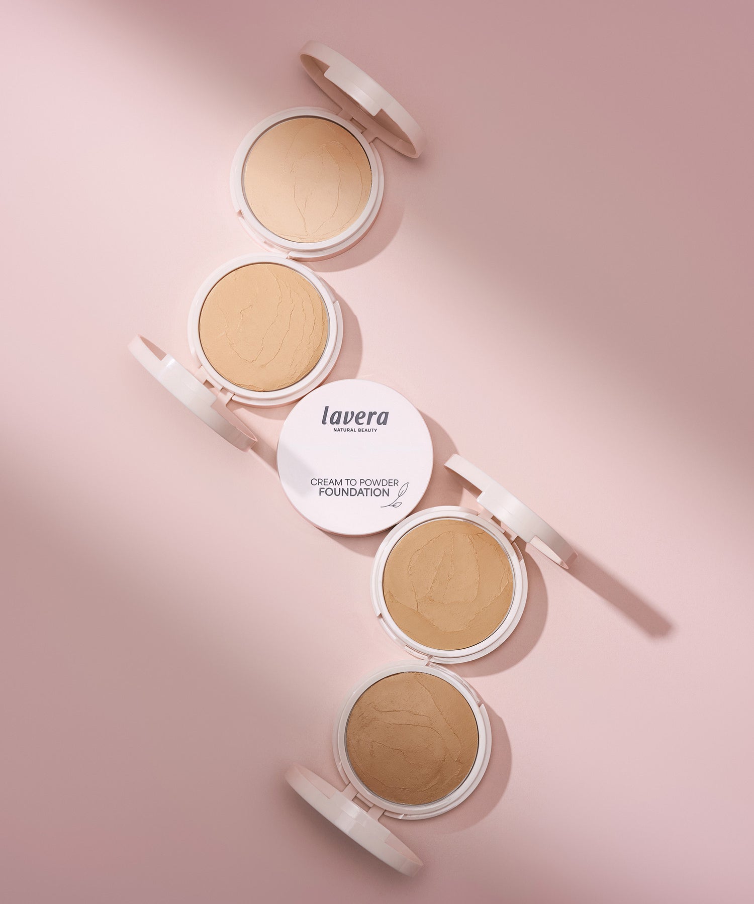 lavera Cream to Powder Foundation -Medium 1.2-