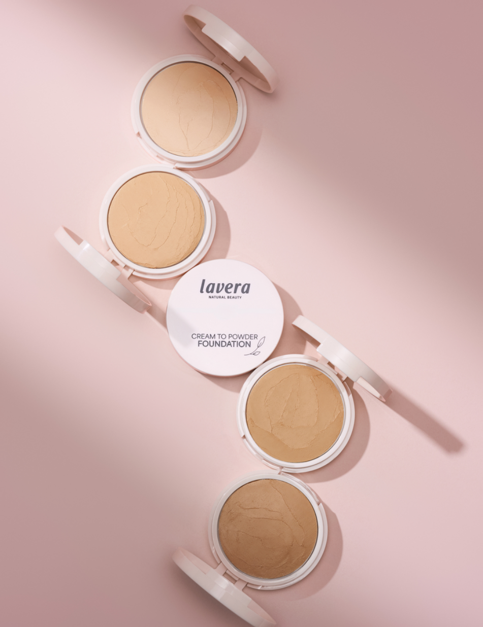 lavera Cream to Powder Foundation -Light 1.0-