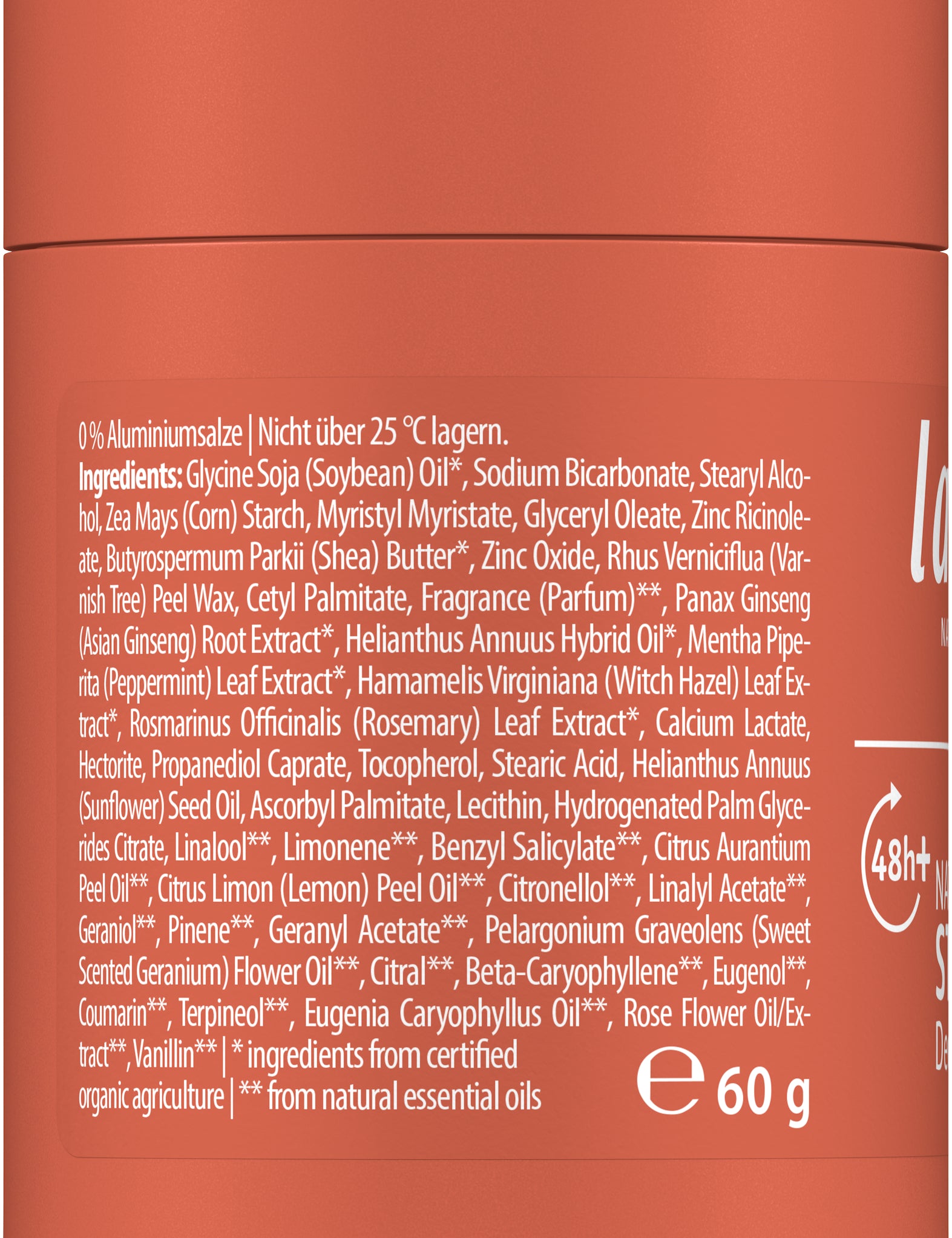 lavera Deo Stick Natural & Strong