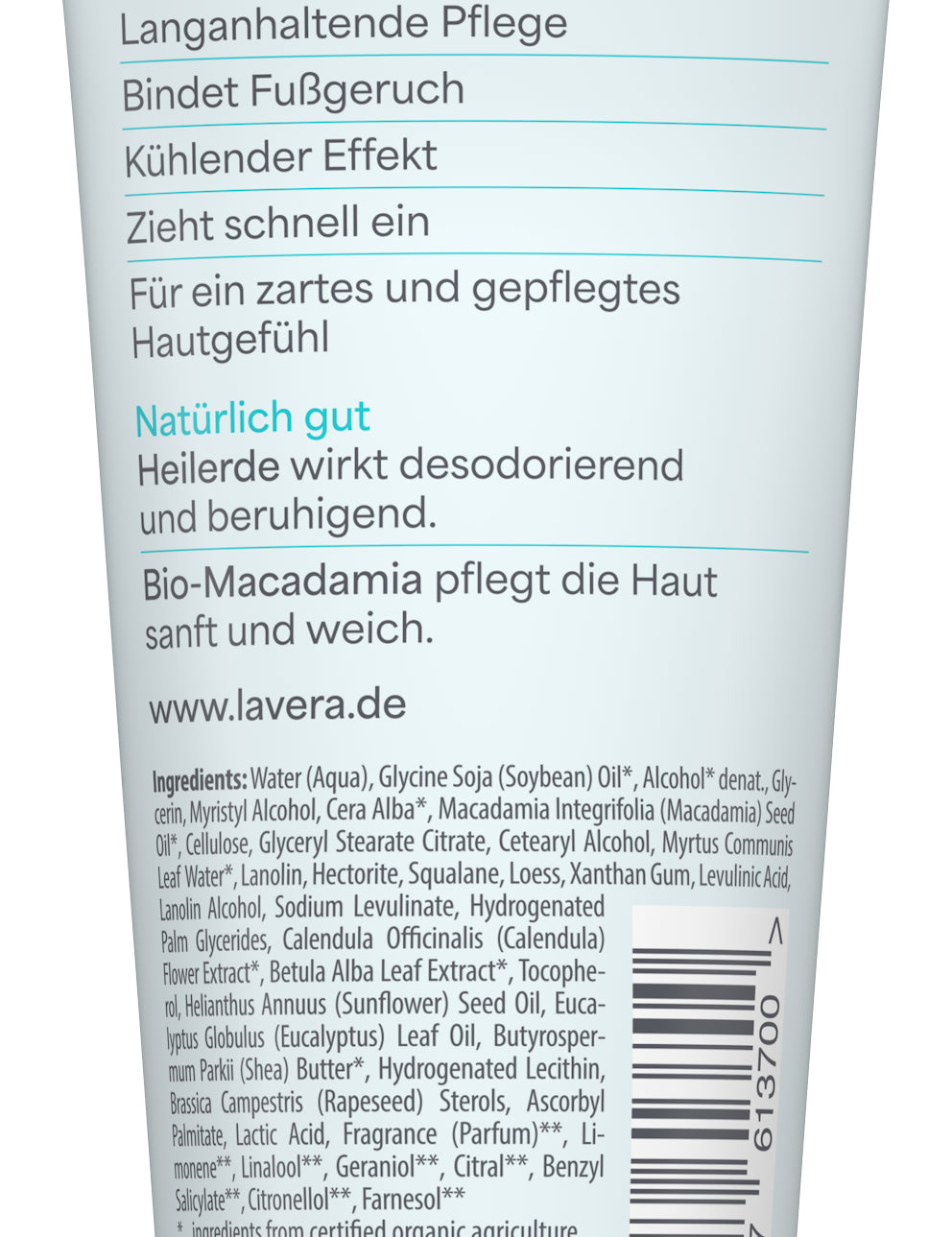 lavera Krem do stóp basis sensitive