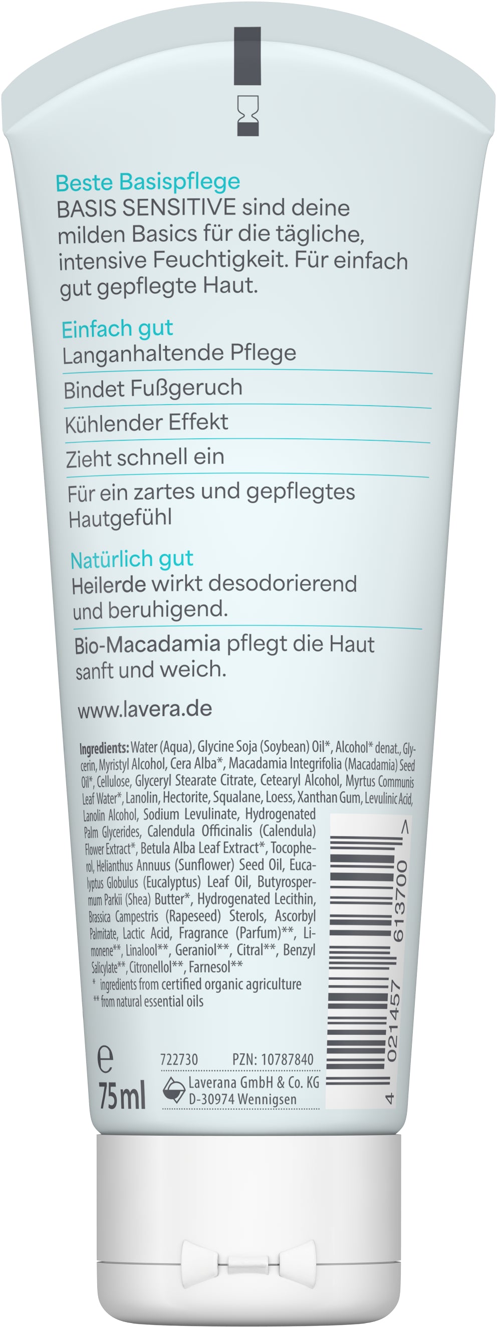 lavera basis sensitive Fußcreme