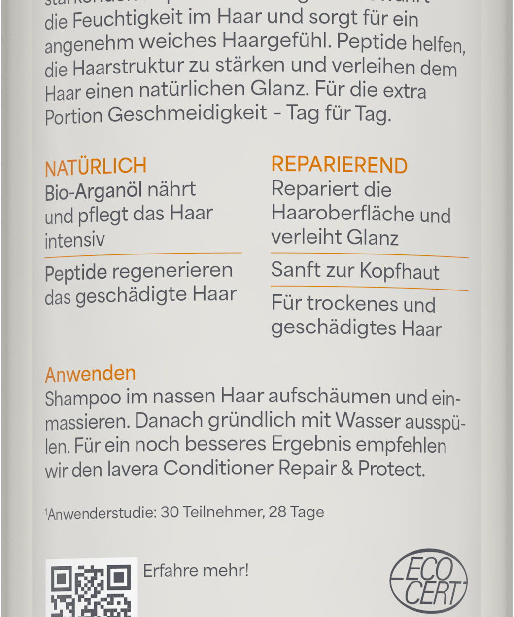 lavera Pflegeshampoo Repair & Protect